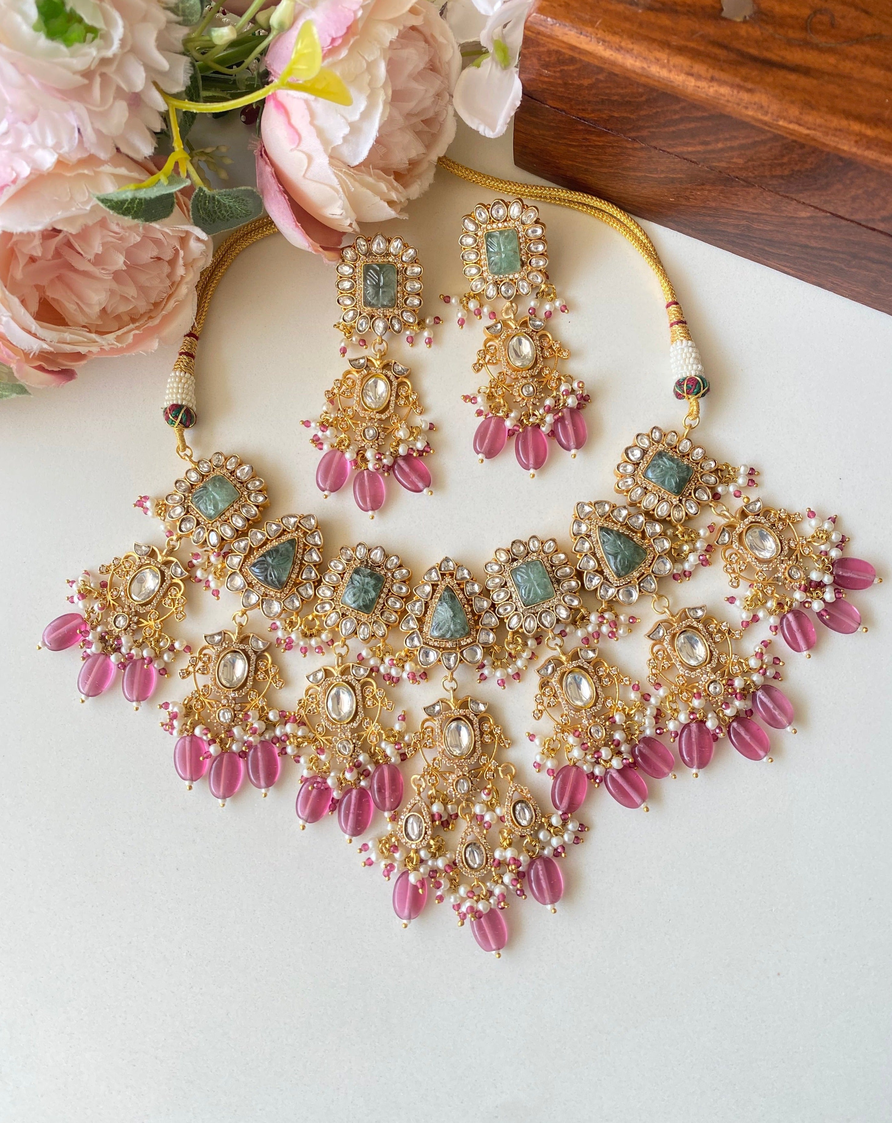 Kundan Bridal necklace set