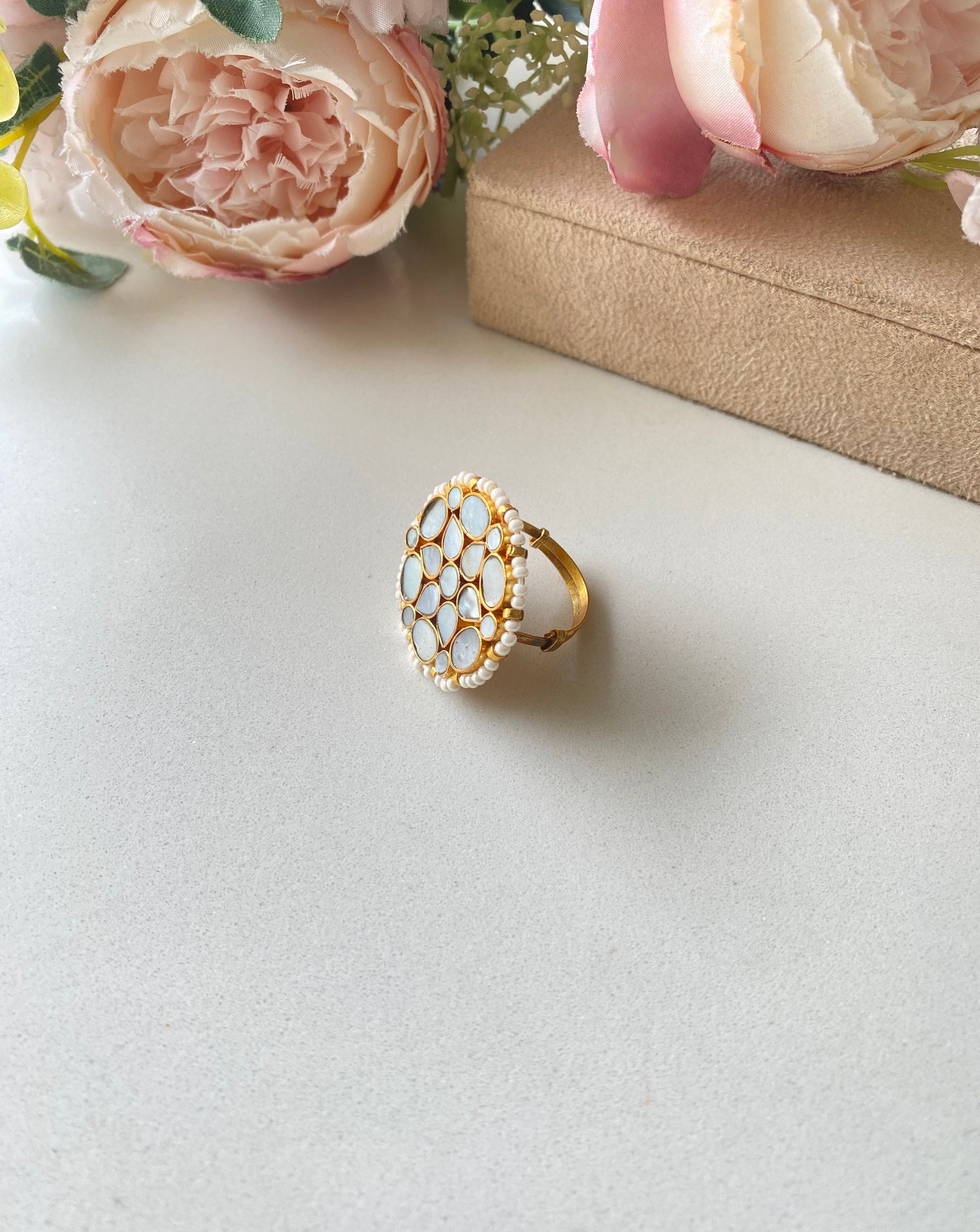 Mother of pearl Ring