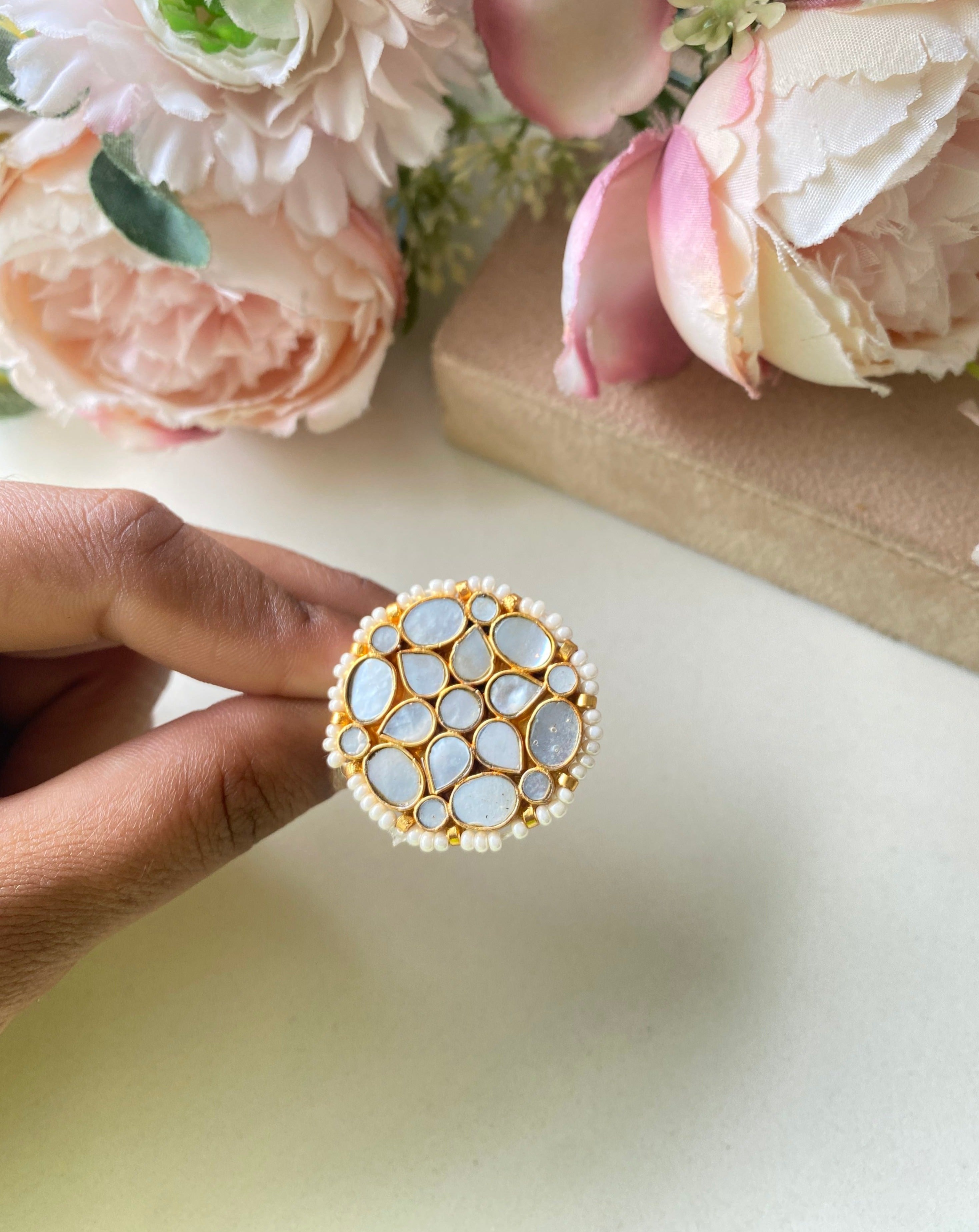 Mother of pearl Ring