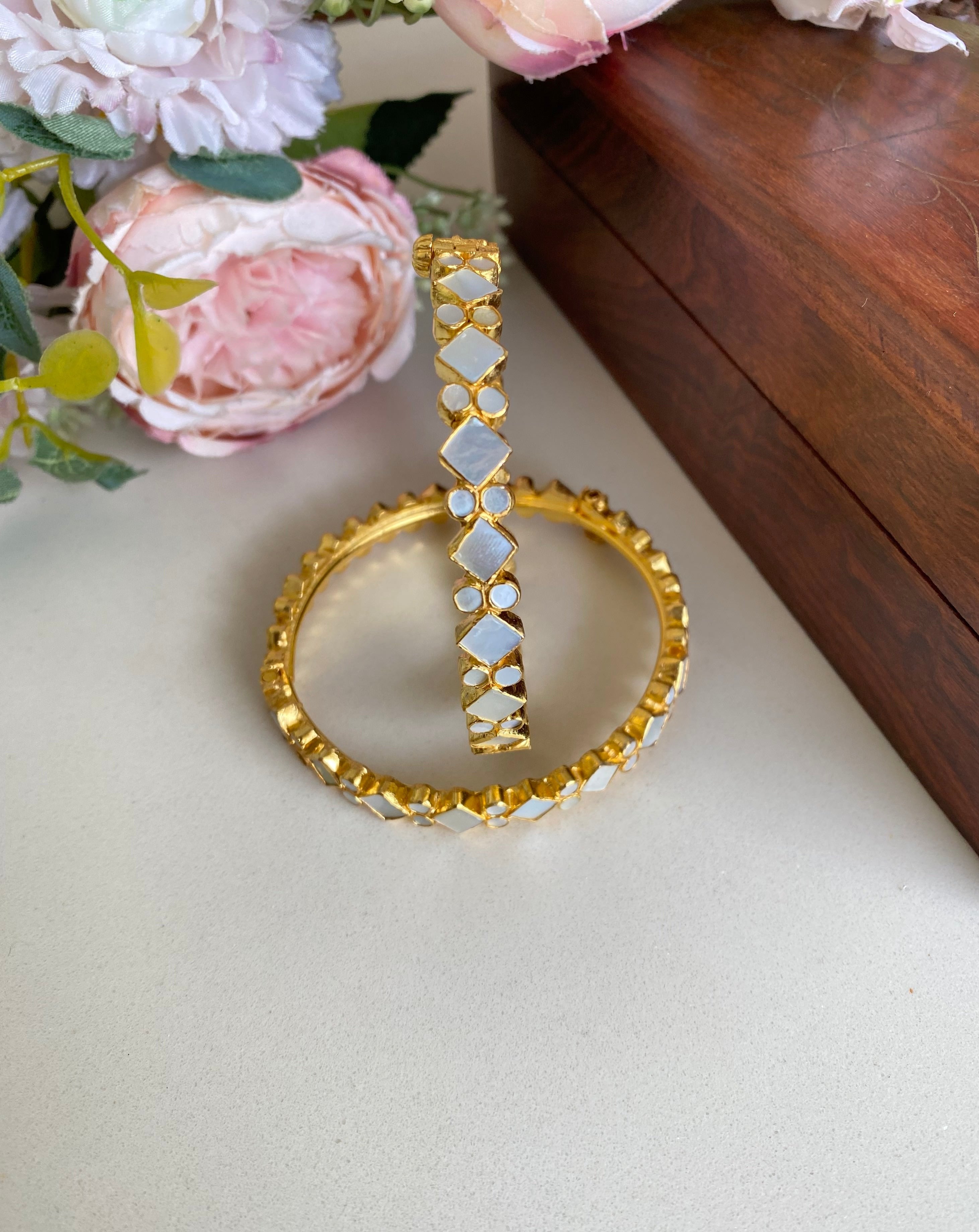 Mother Of Pearl Bangles