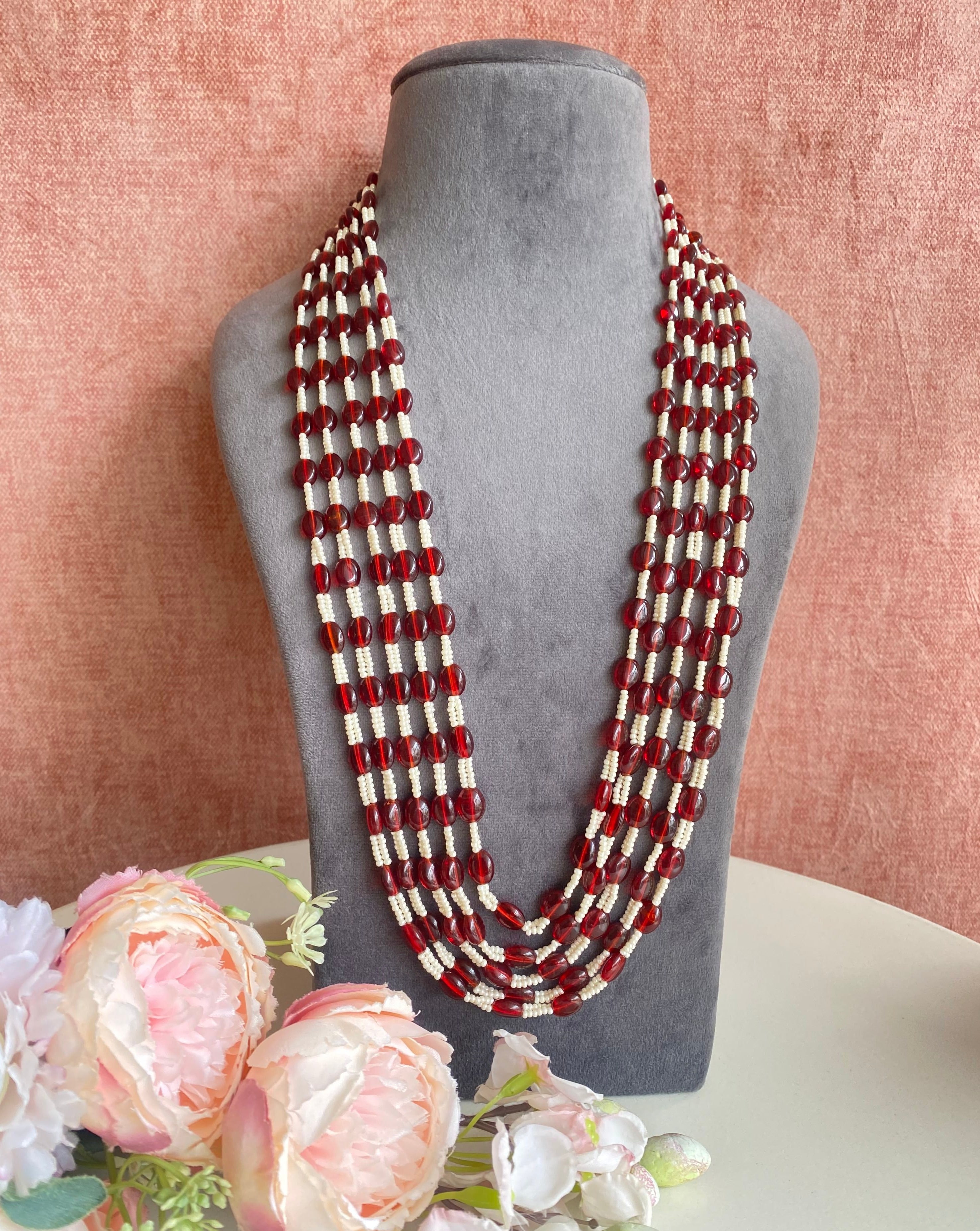 Red Groom Maala