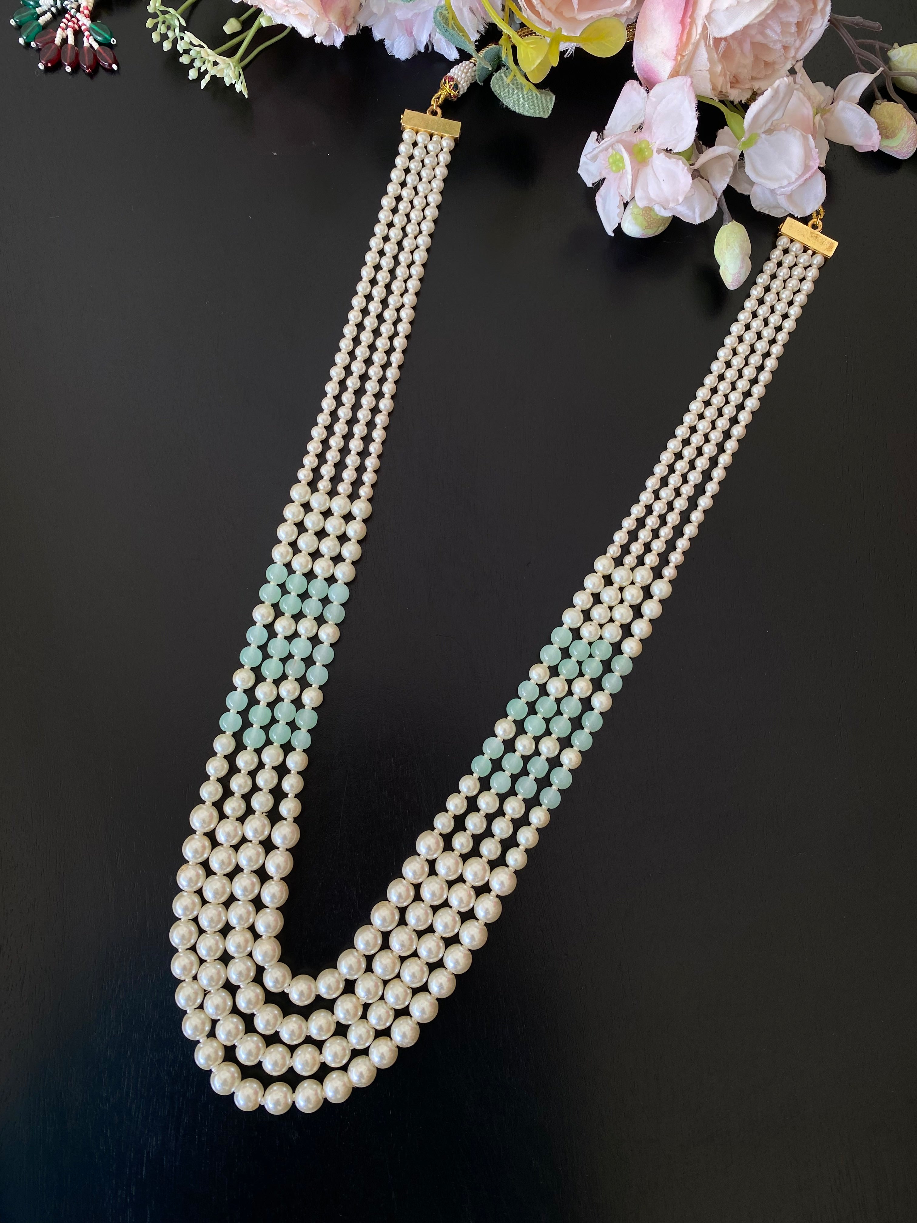Groom Maala in pearls