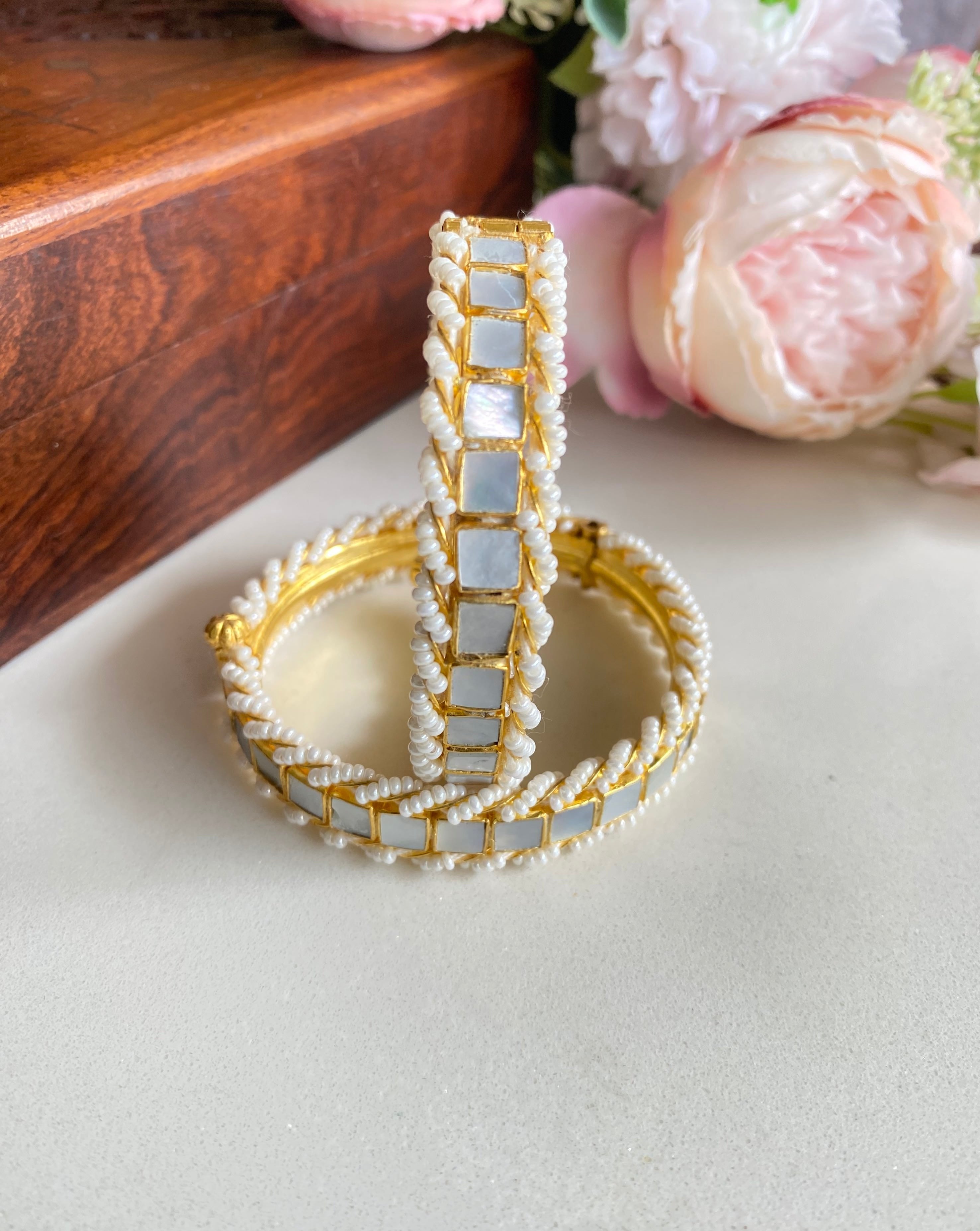 Mother Of Pearl Bangles