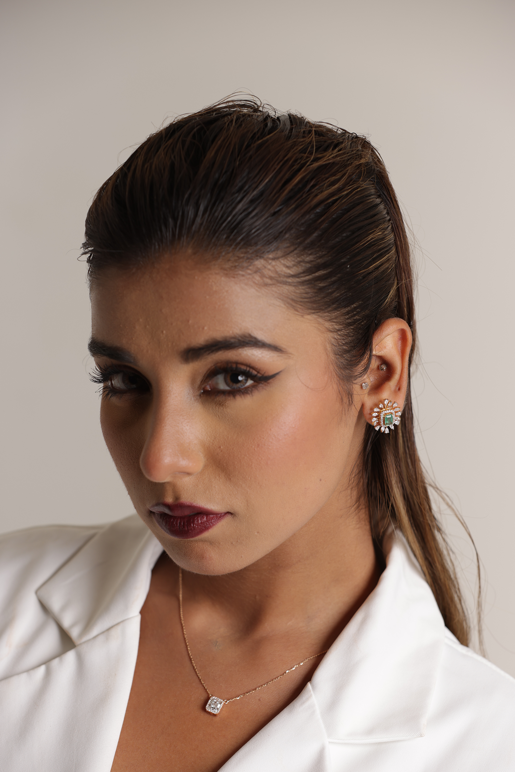 Regal Radiance Diamond Pendant