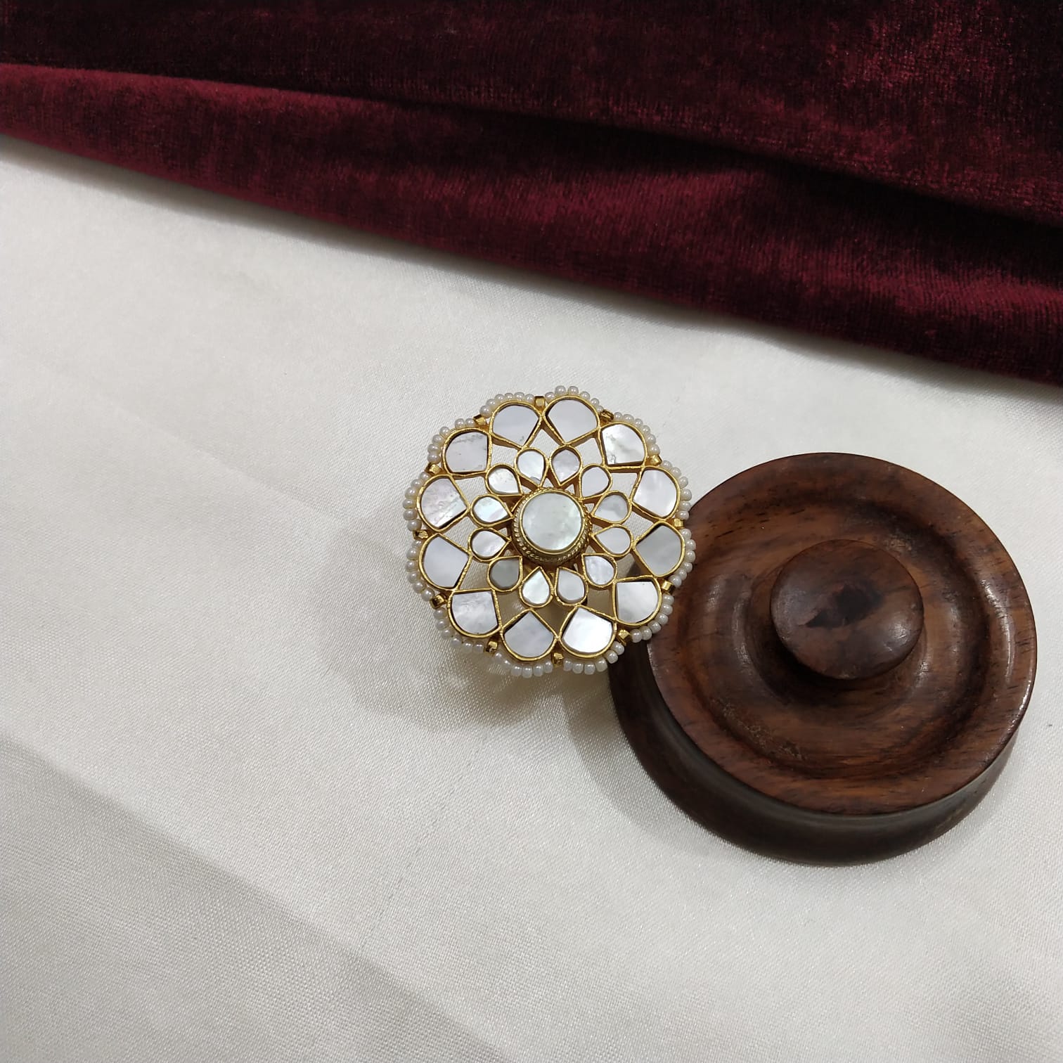 Mother of pearl Ring