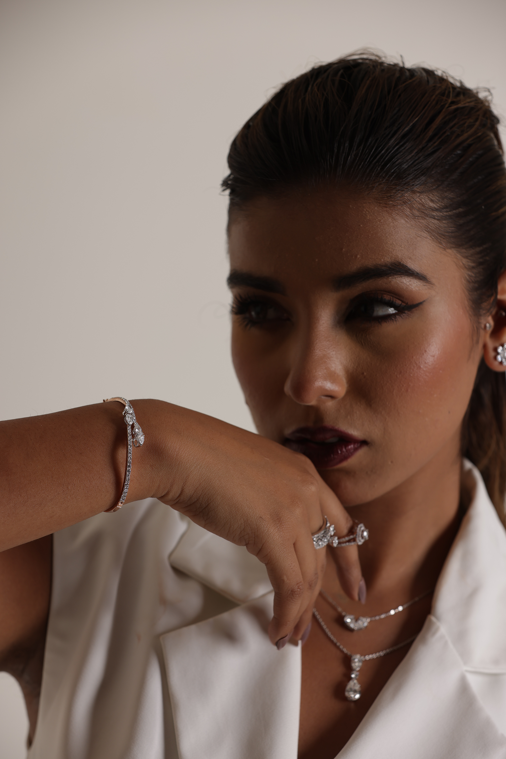 Whispering Wings Diamond Bracelet