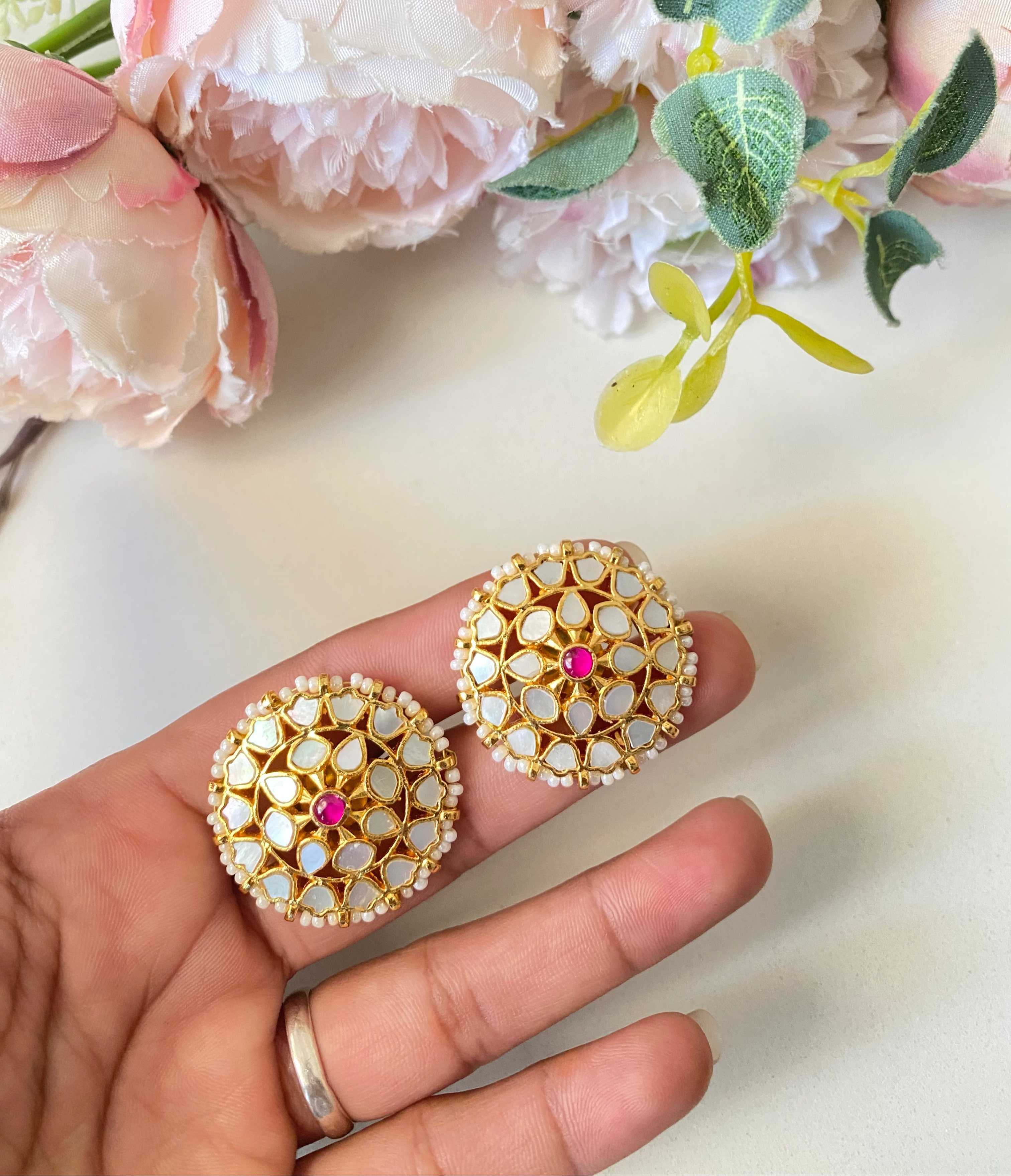 Mother Of Pearl Studs