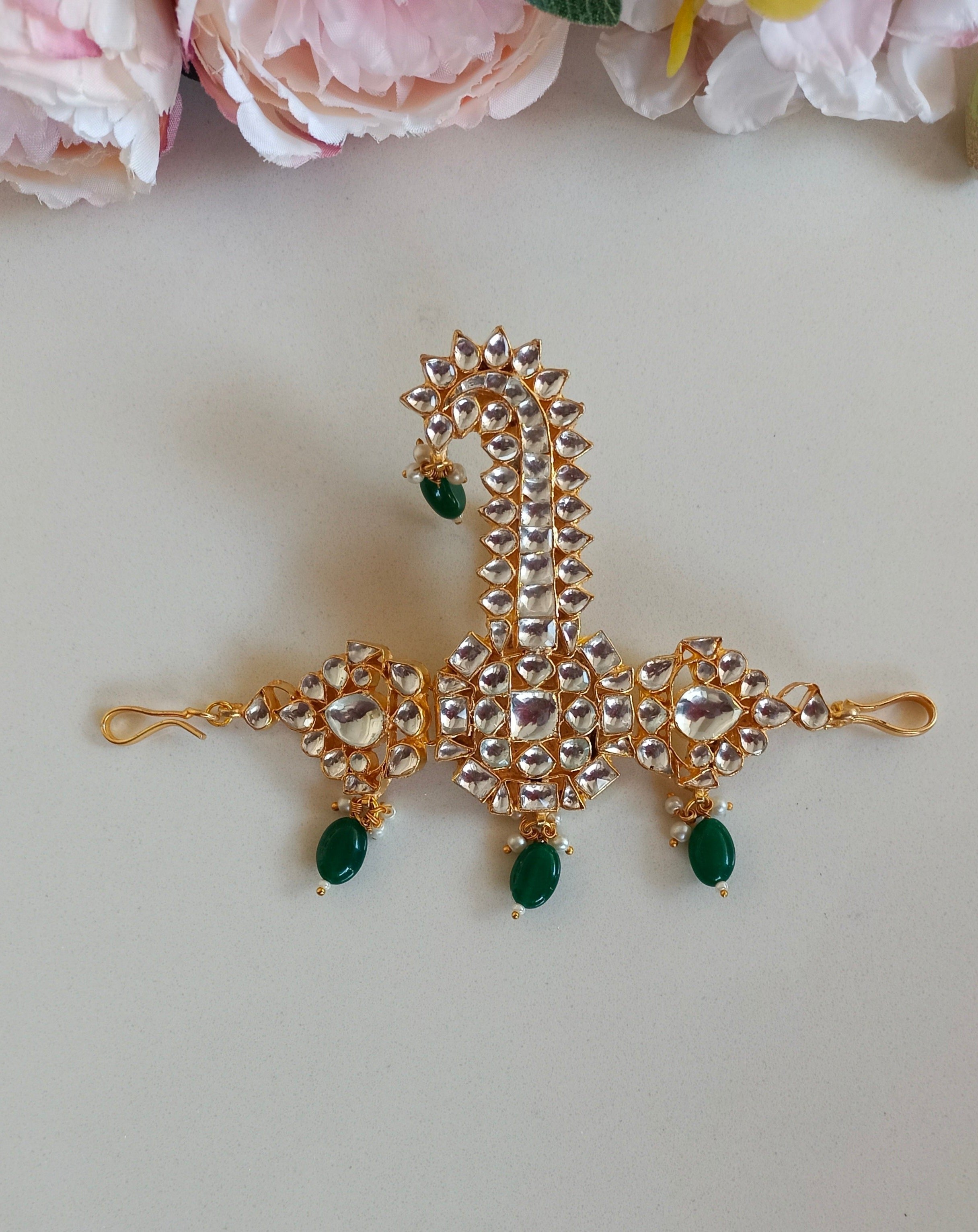 Men's Kundan Turban Kilangi