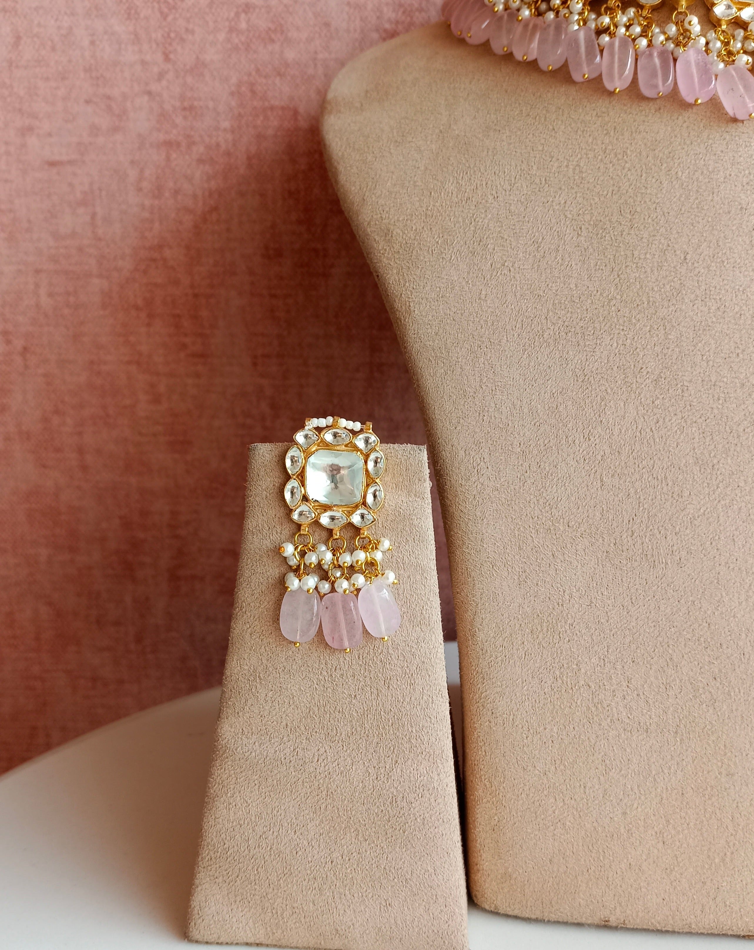 Kundan Gold plated Choker Set