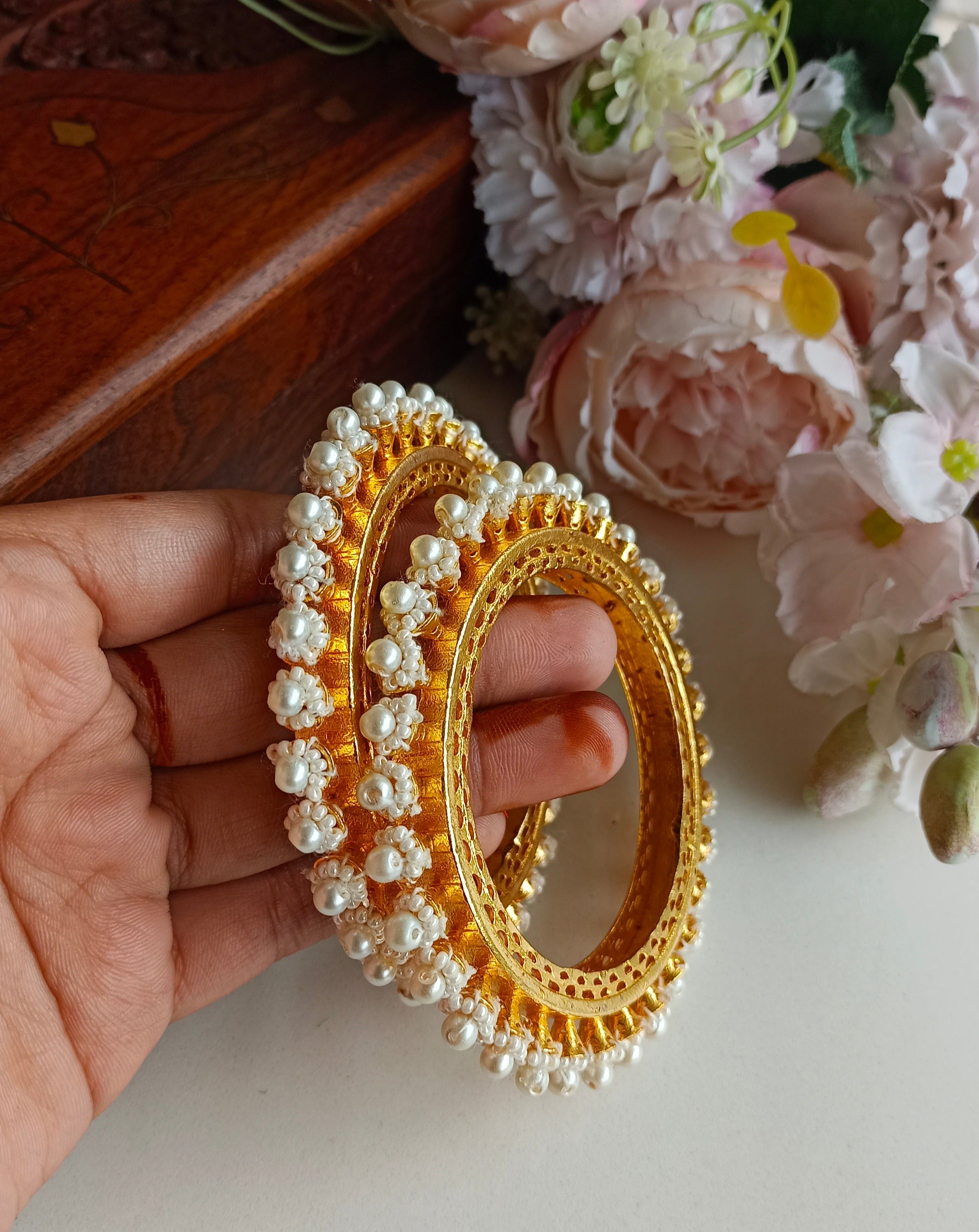 Pearl bangles