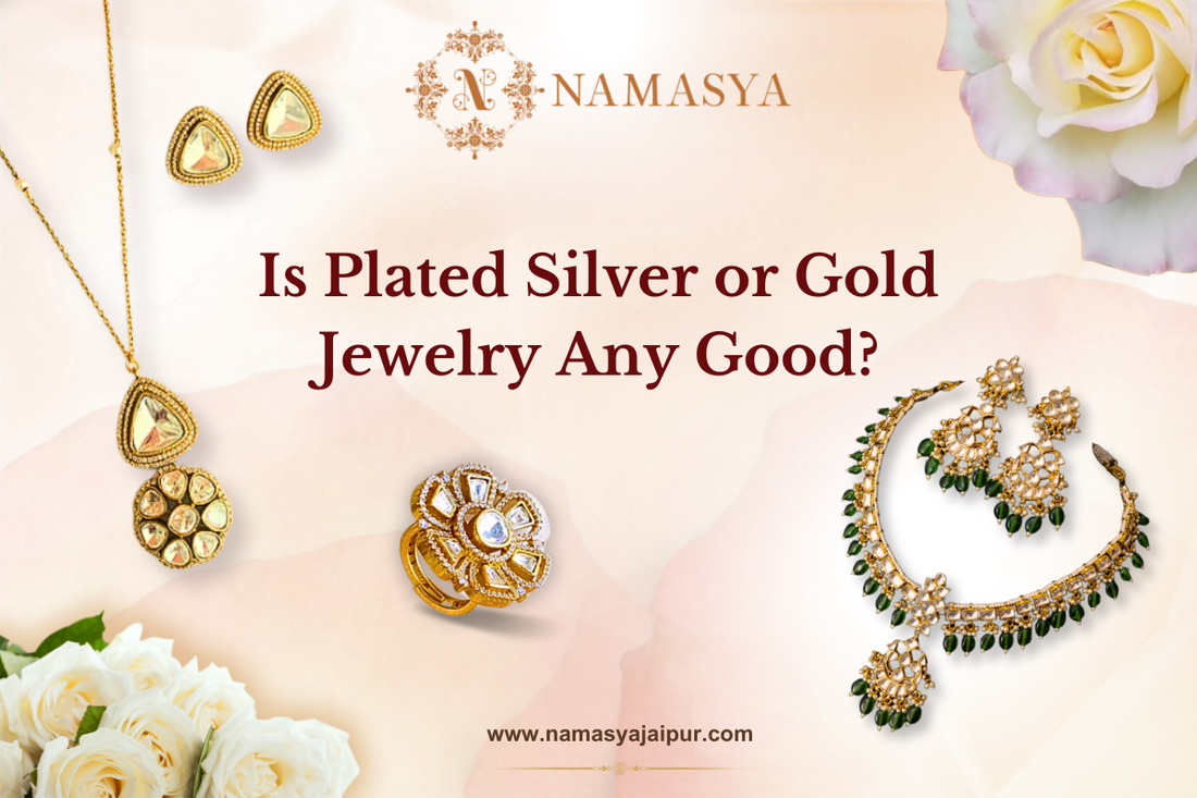 Sterling silver gold plated jewelry on sale