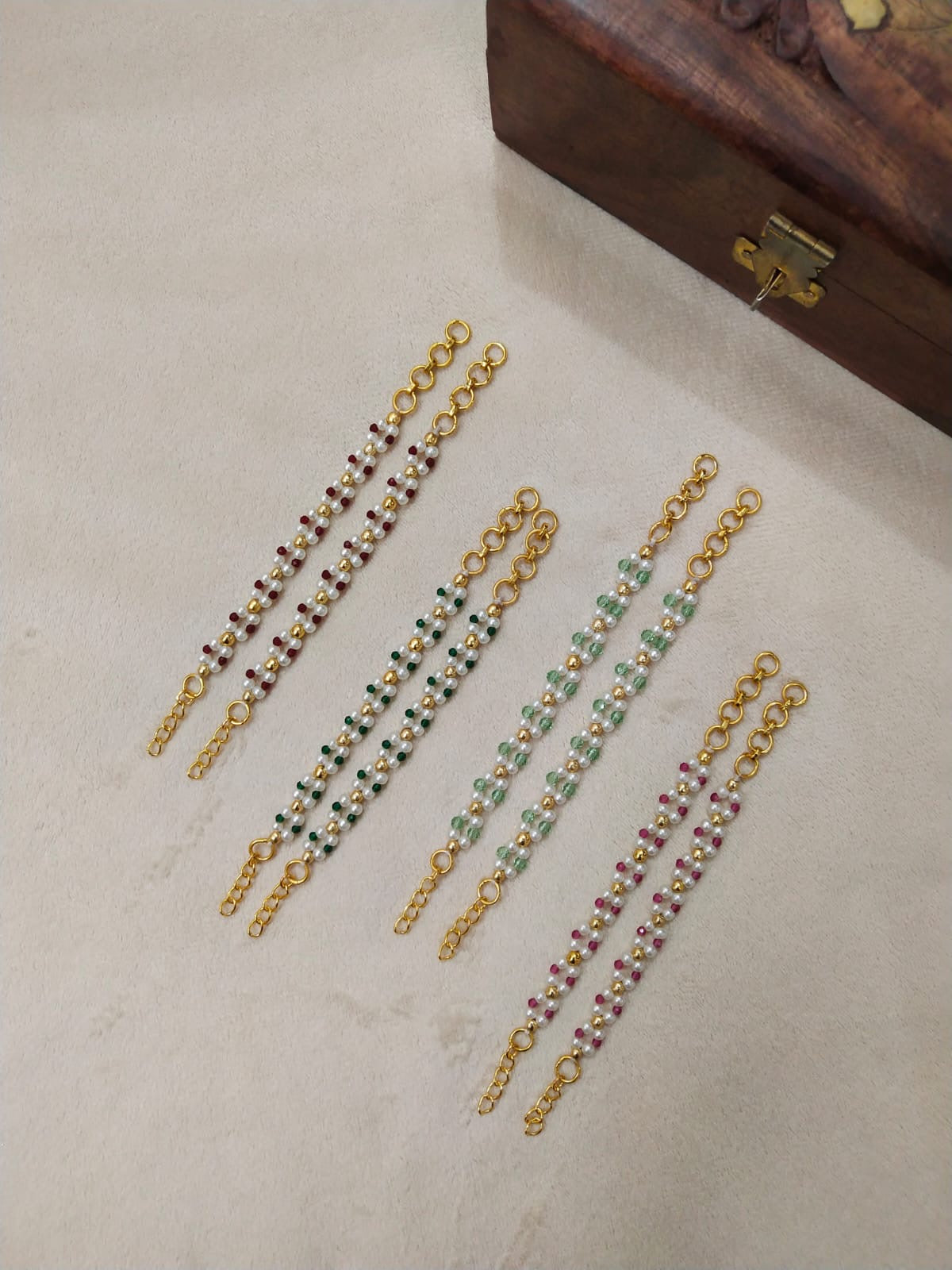 Gold plated Pearl Sahara
