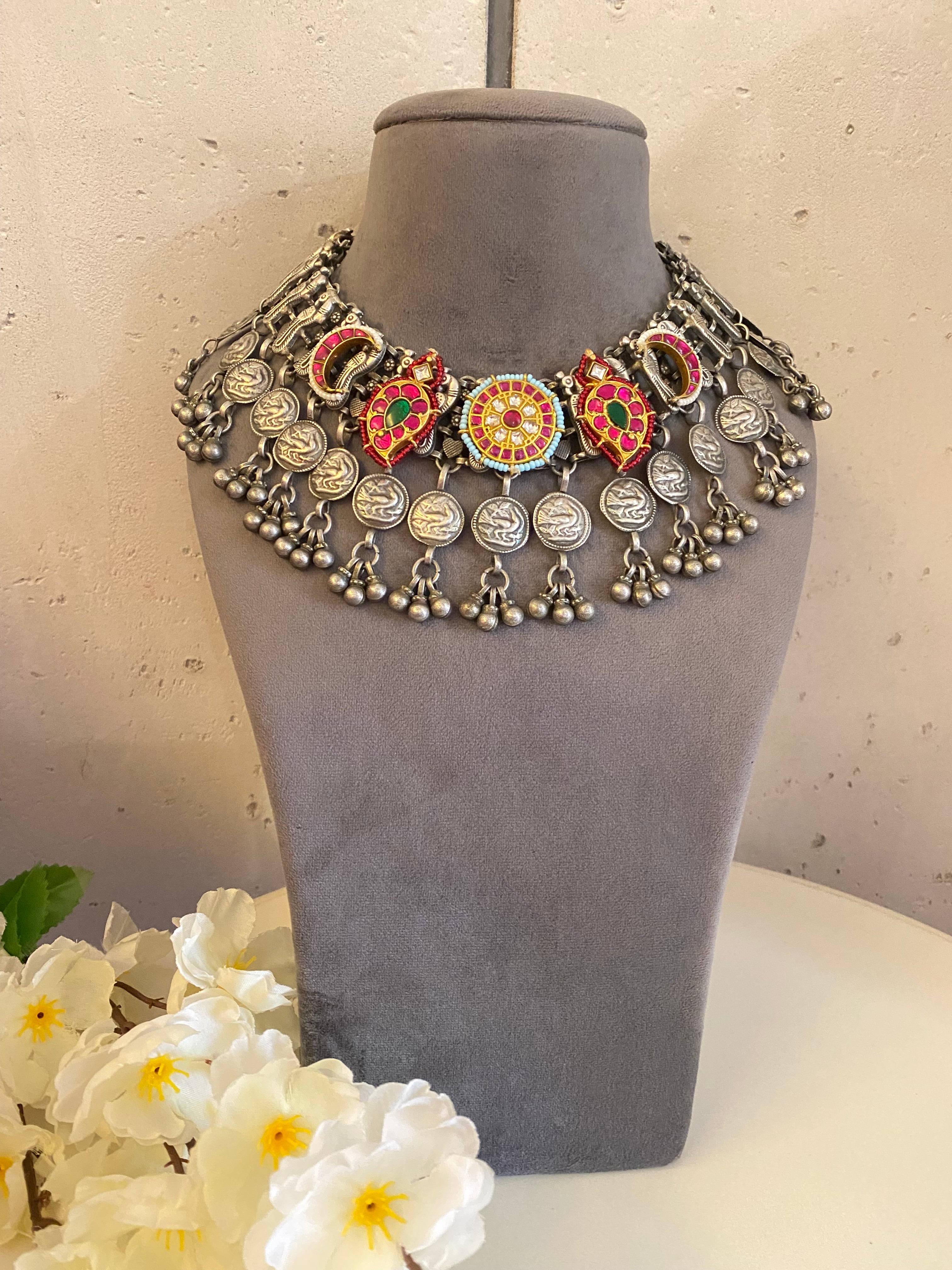 Oxidised Necklace