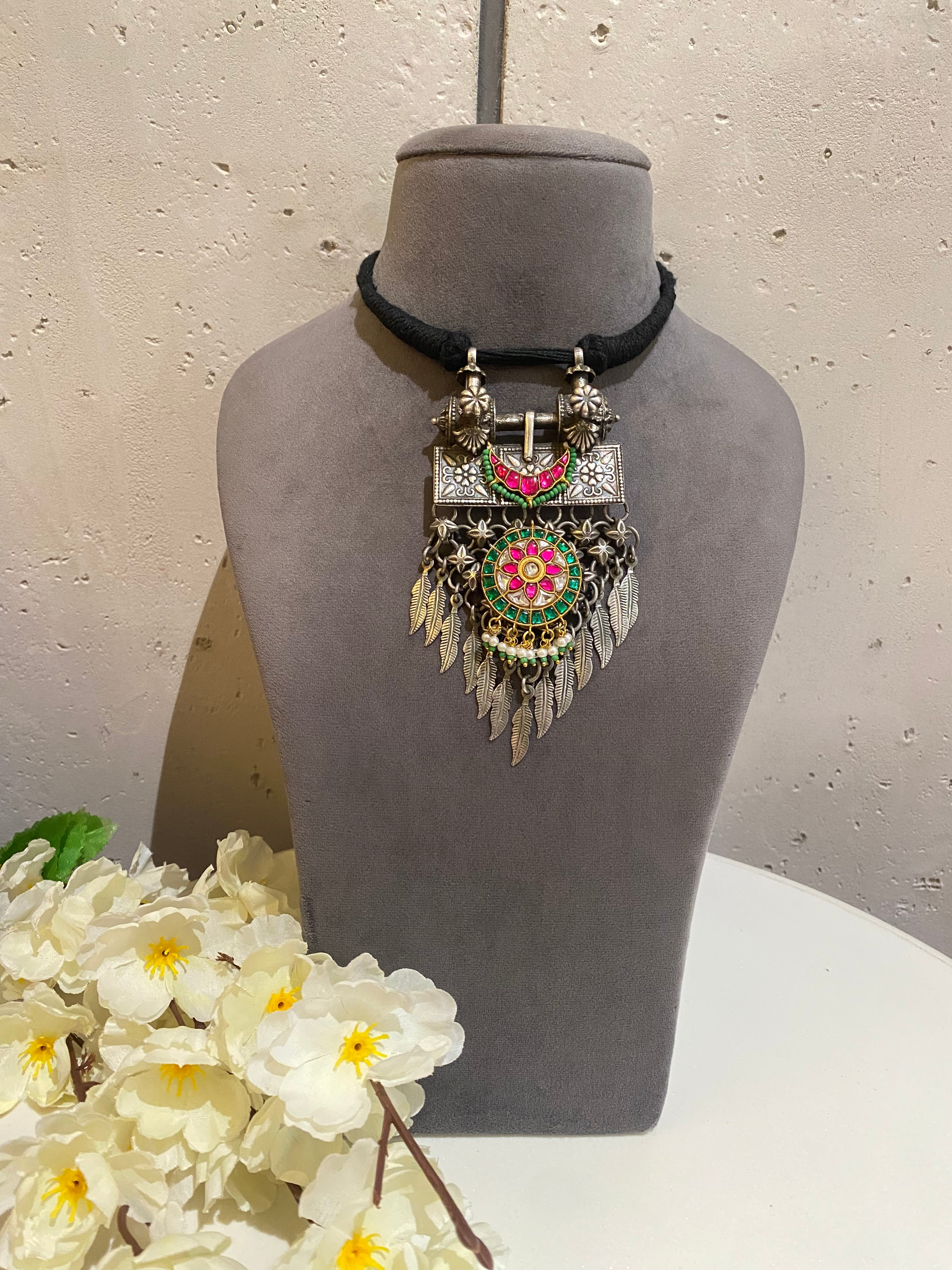 Oxidised Necklace