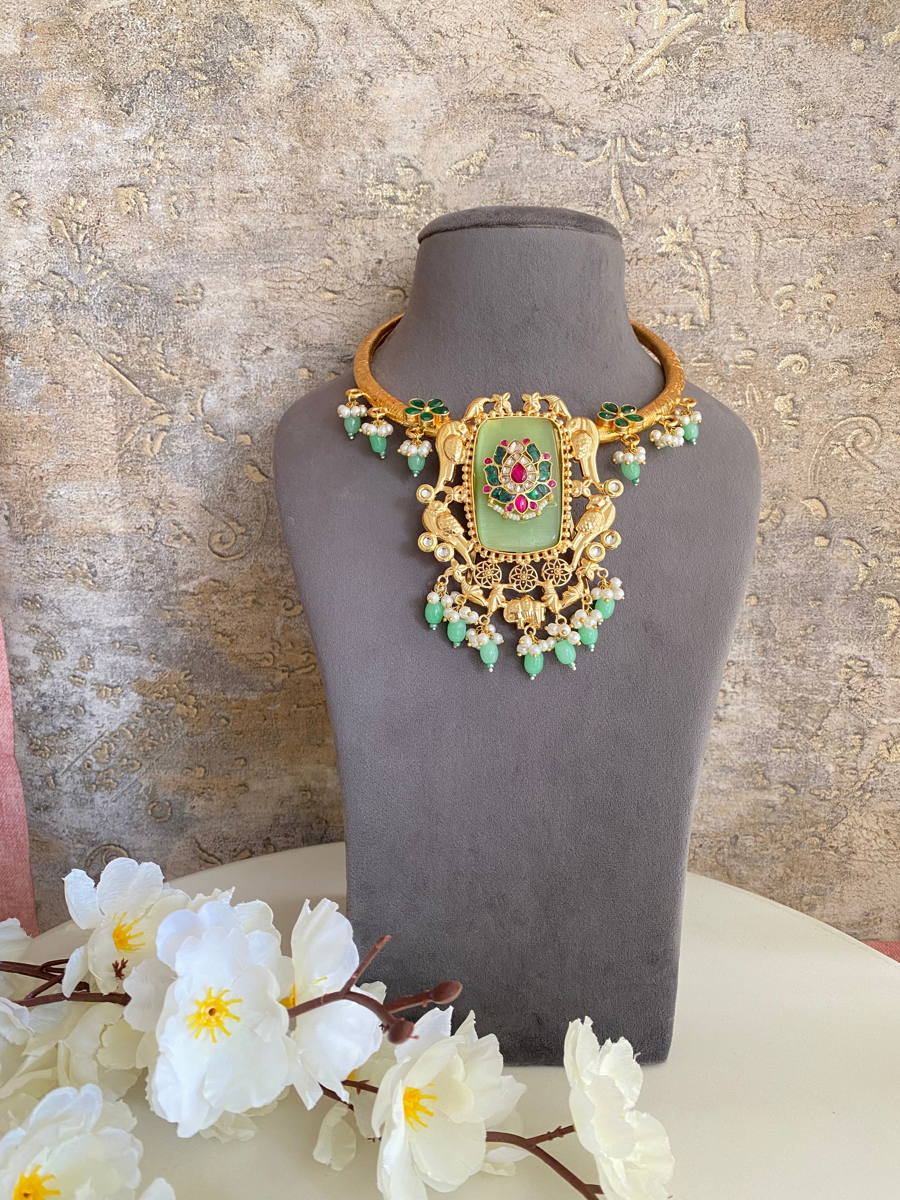 Oxidised Necklace