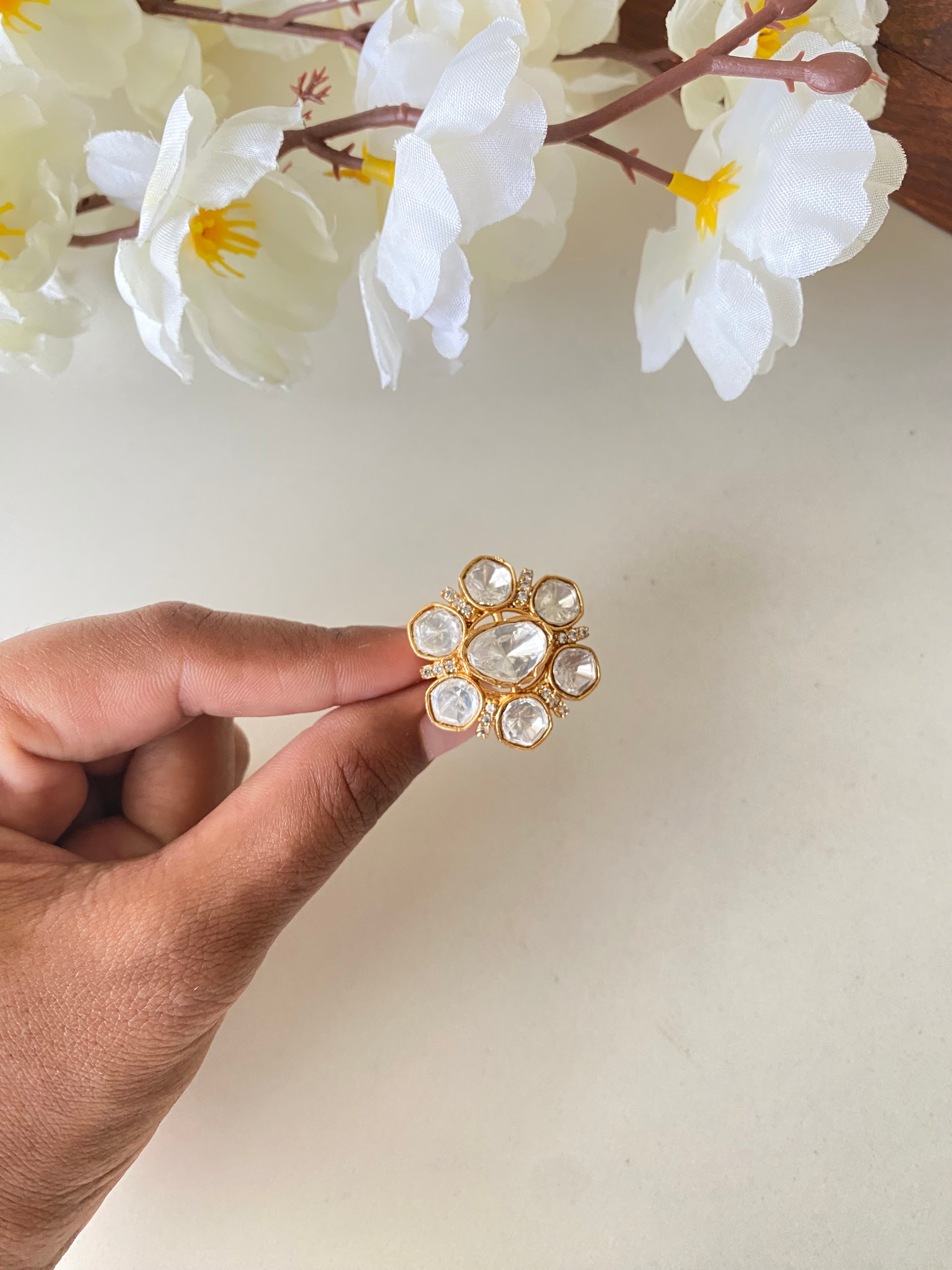 Moissanite Ring