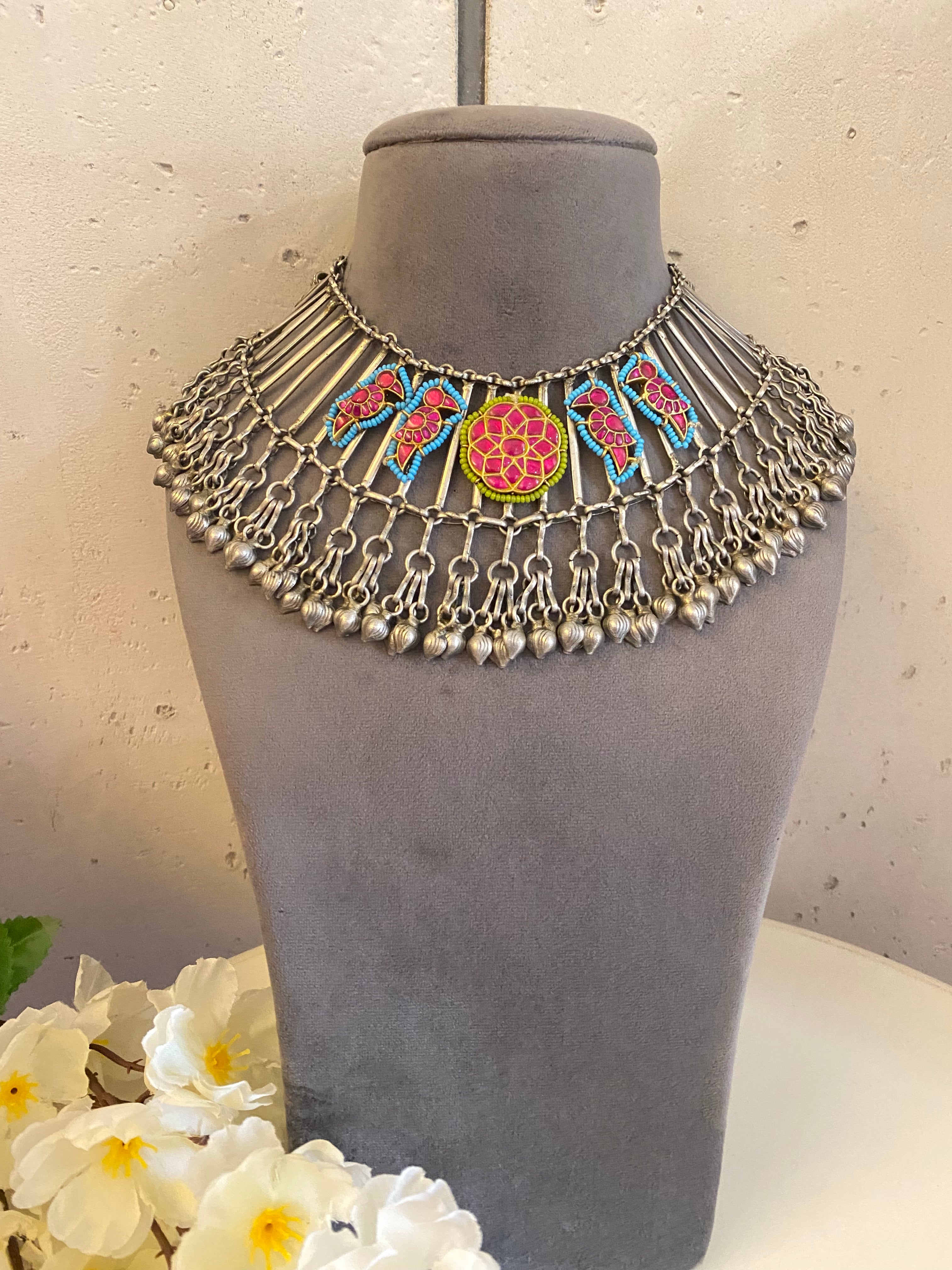 Oxidised Necklace