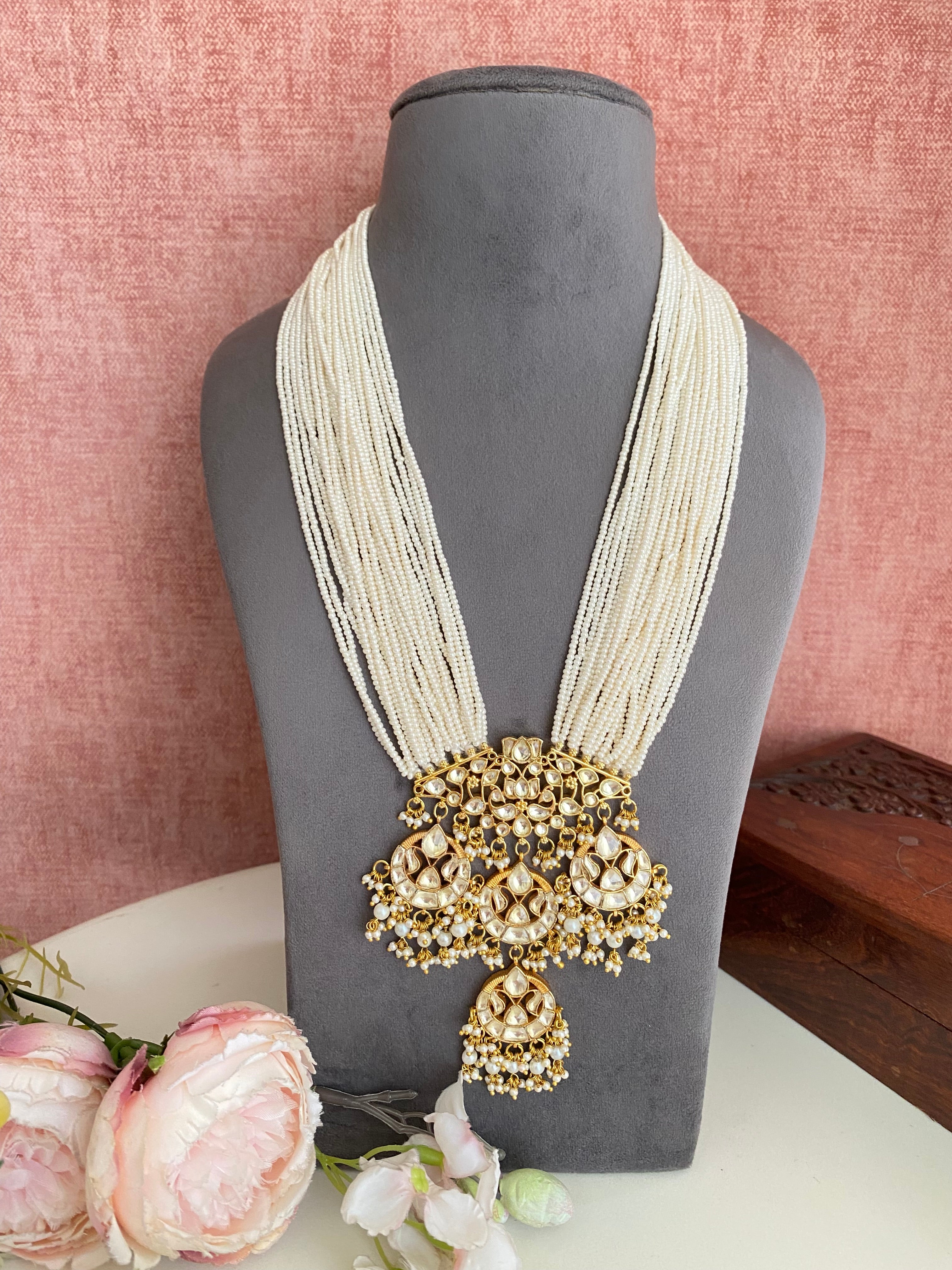 Gold Plated Kundan Necklace