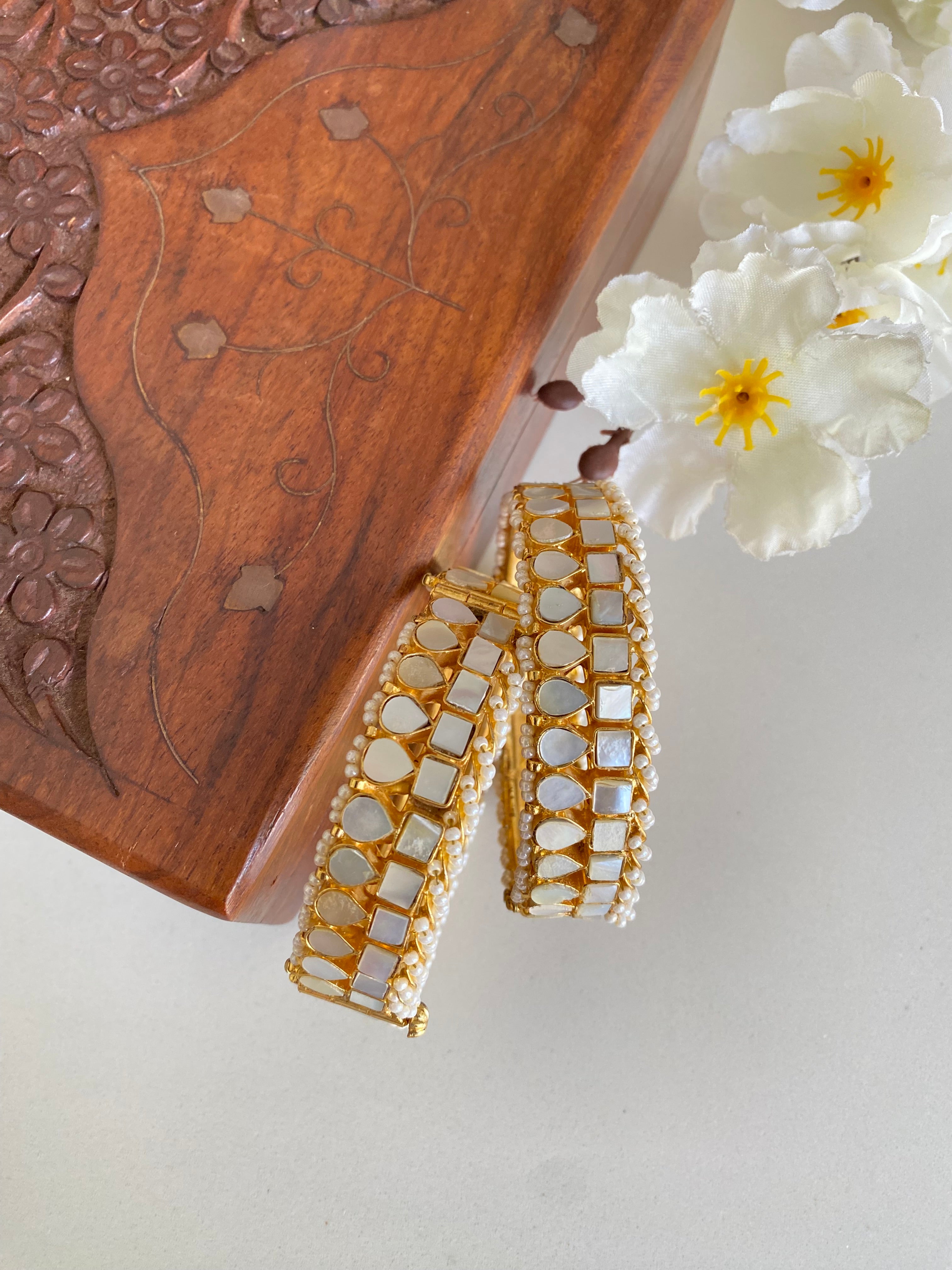 Mother Of Pearl Bangles