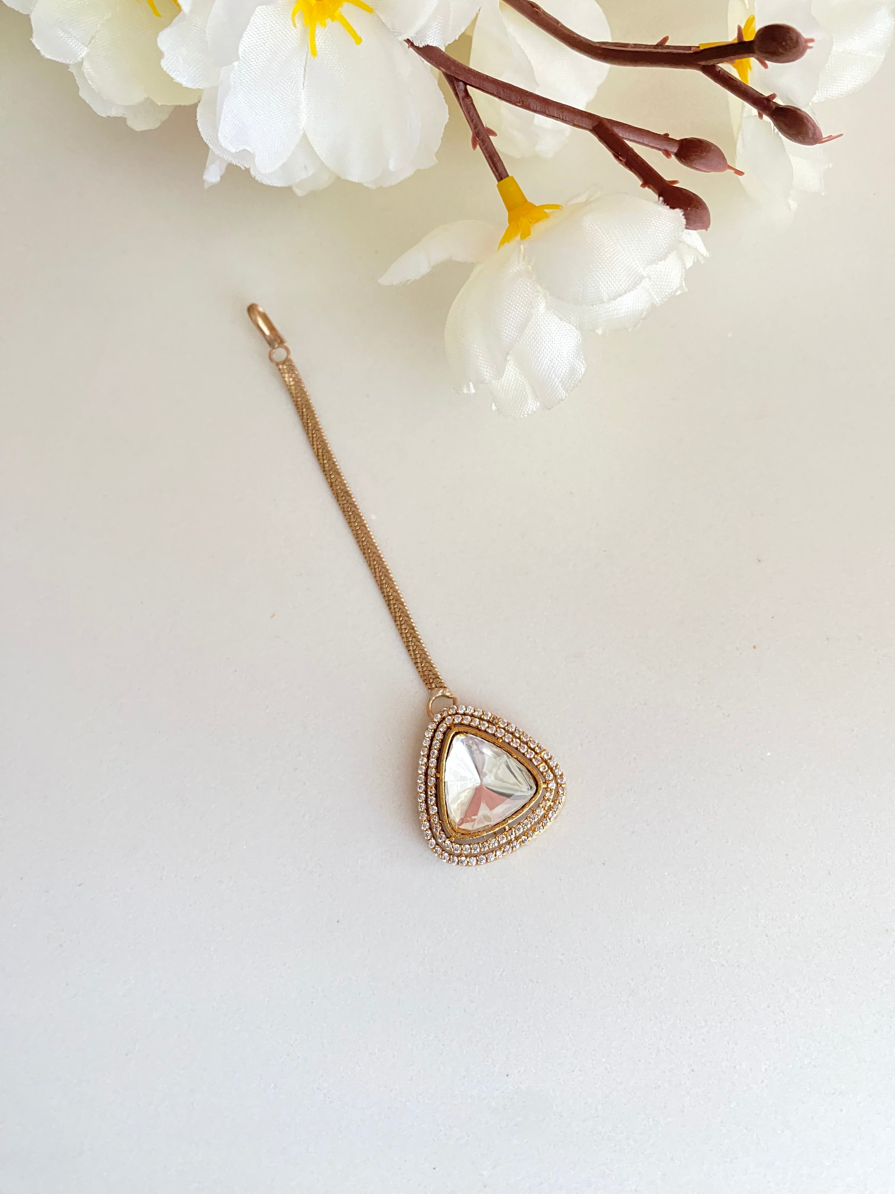 Moissanite Tikka