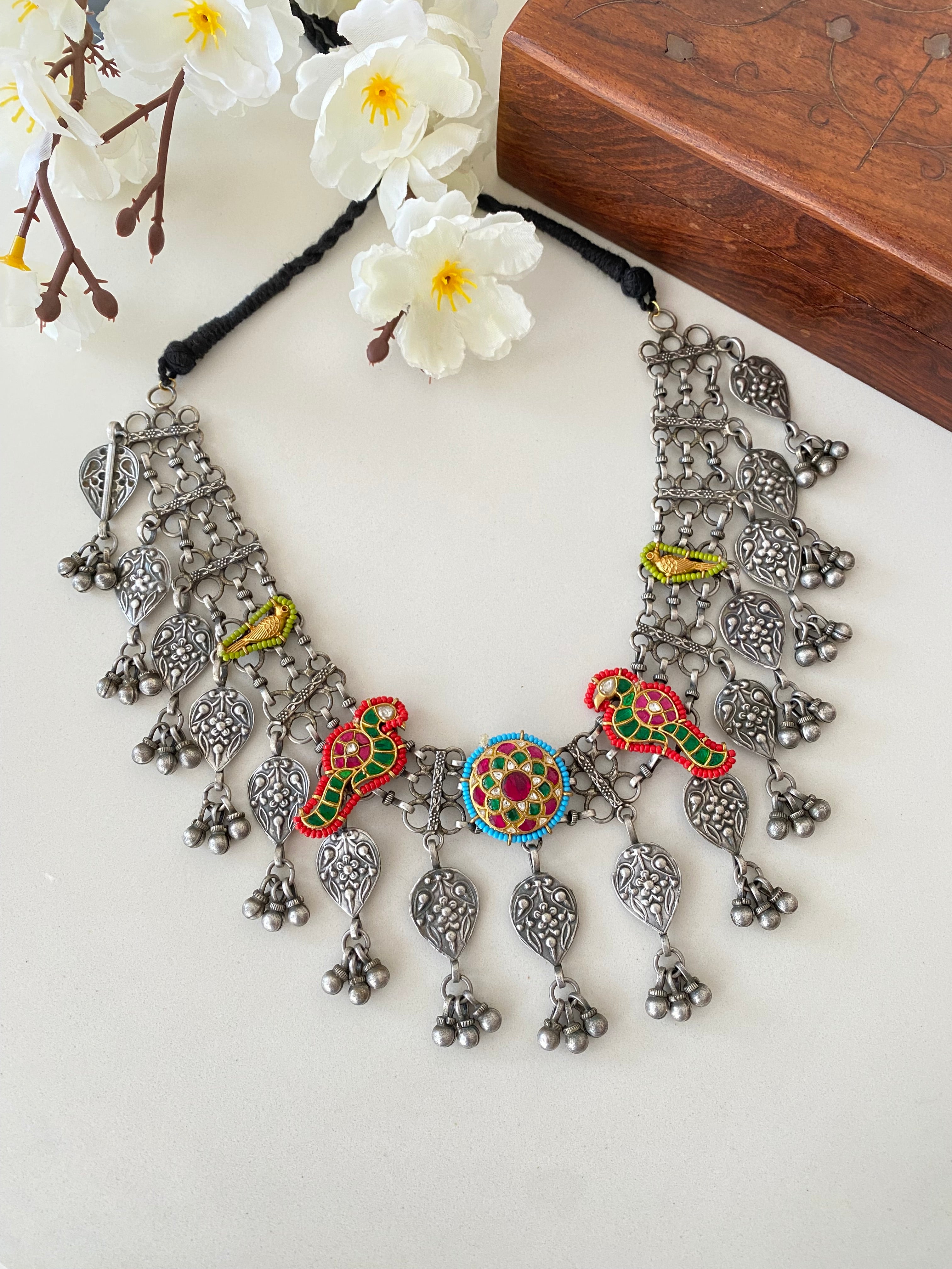 Oxidised Necklace
