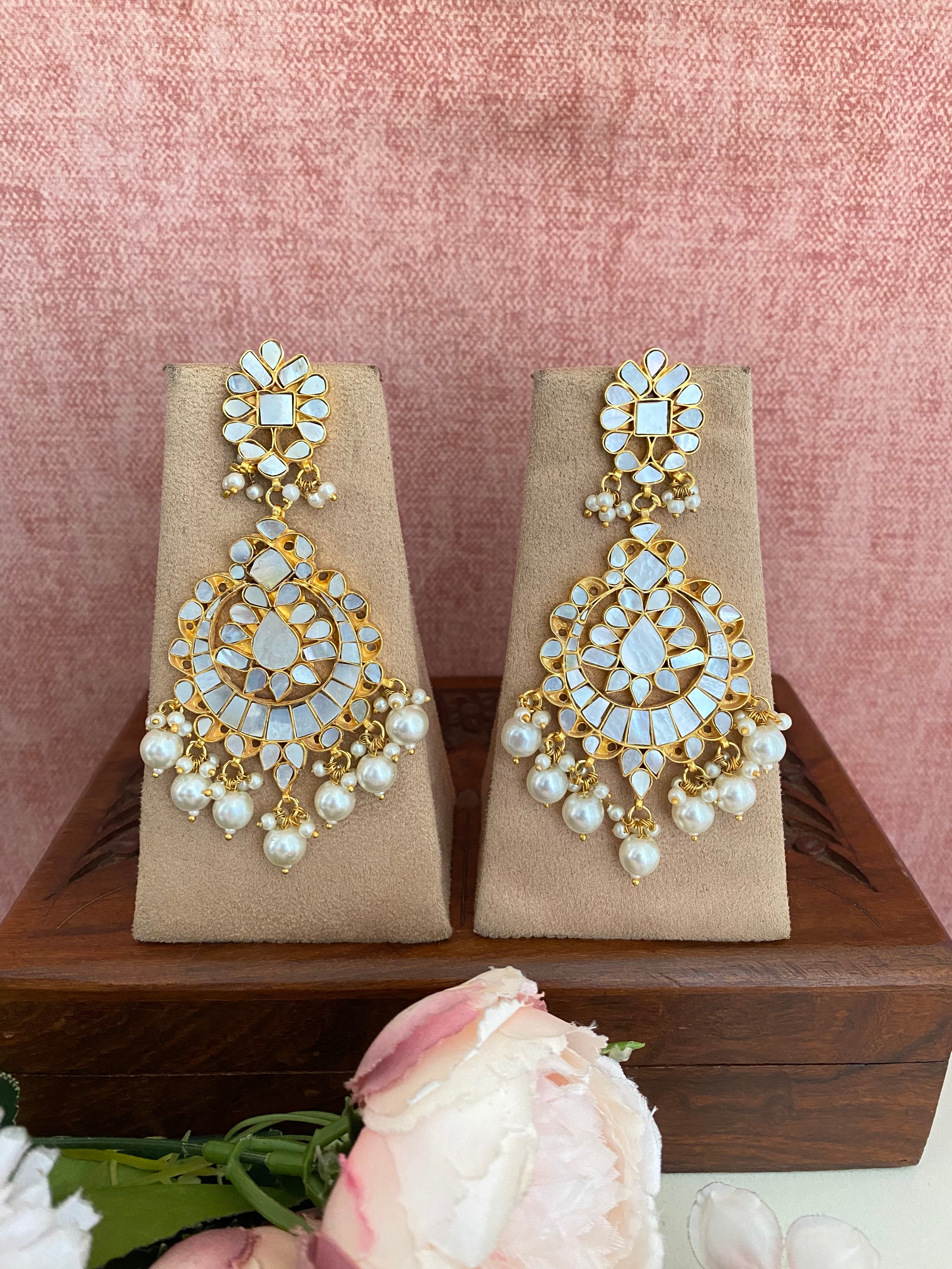 Mother Of Pearl Earrings