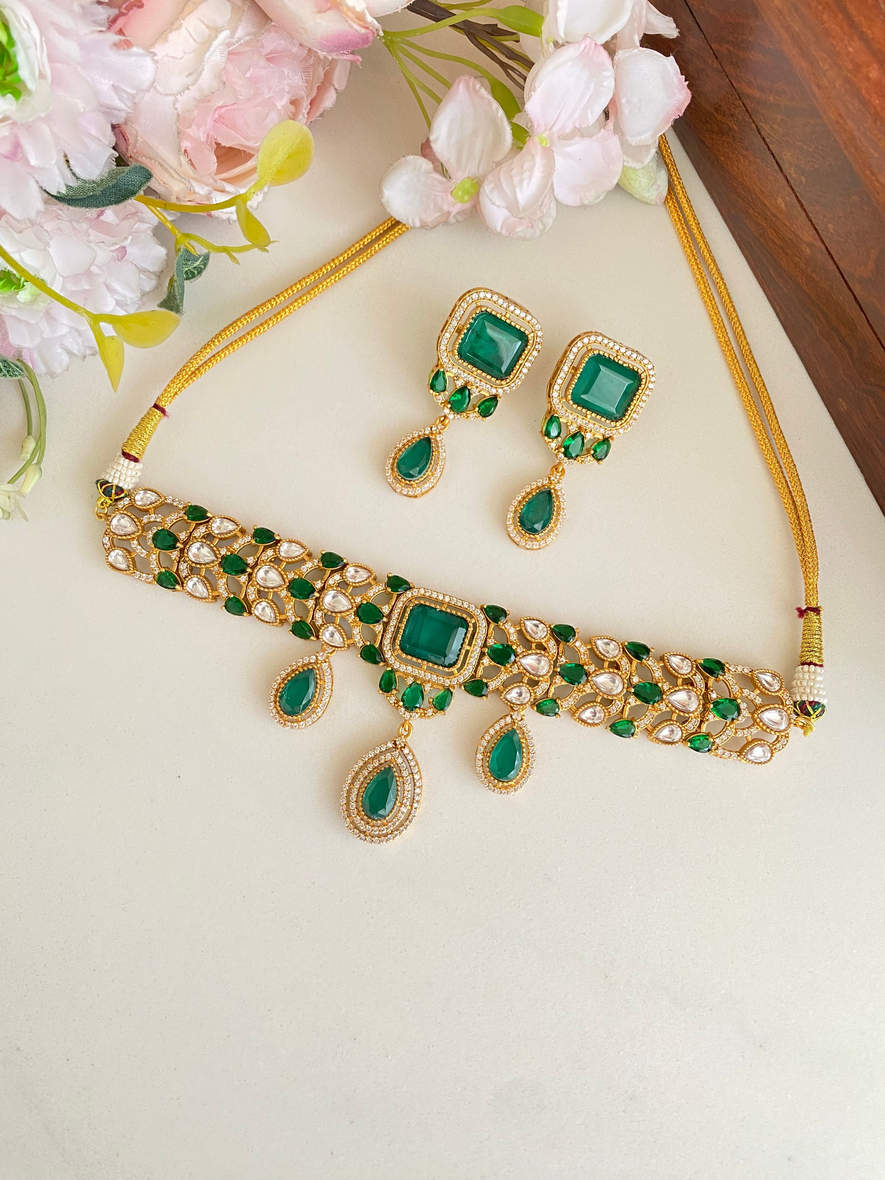 Moissanite Necklace set