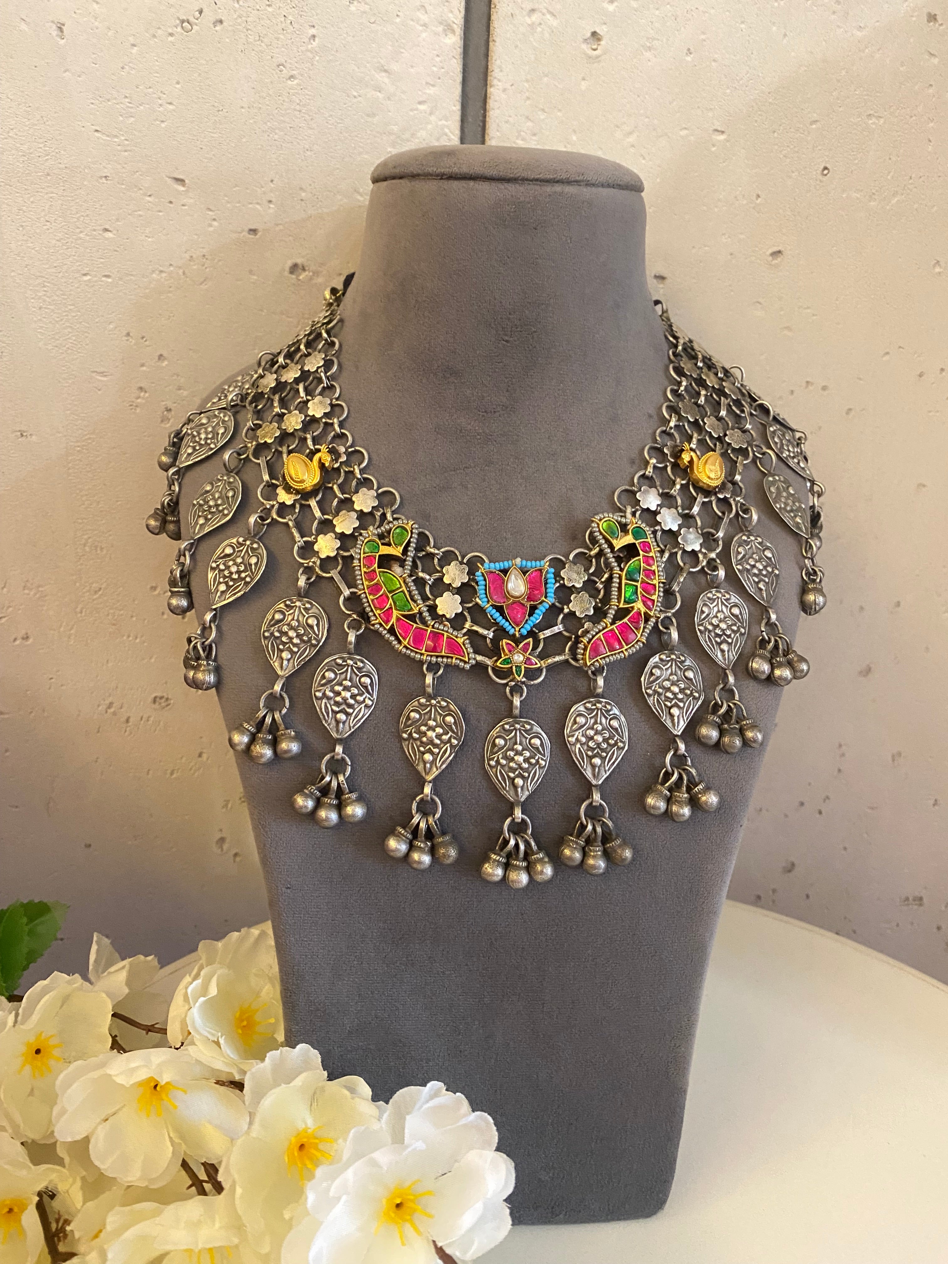 Oxidised Necklace
