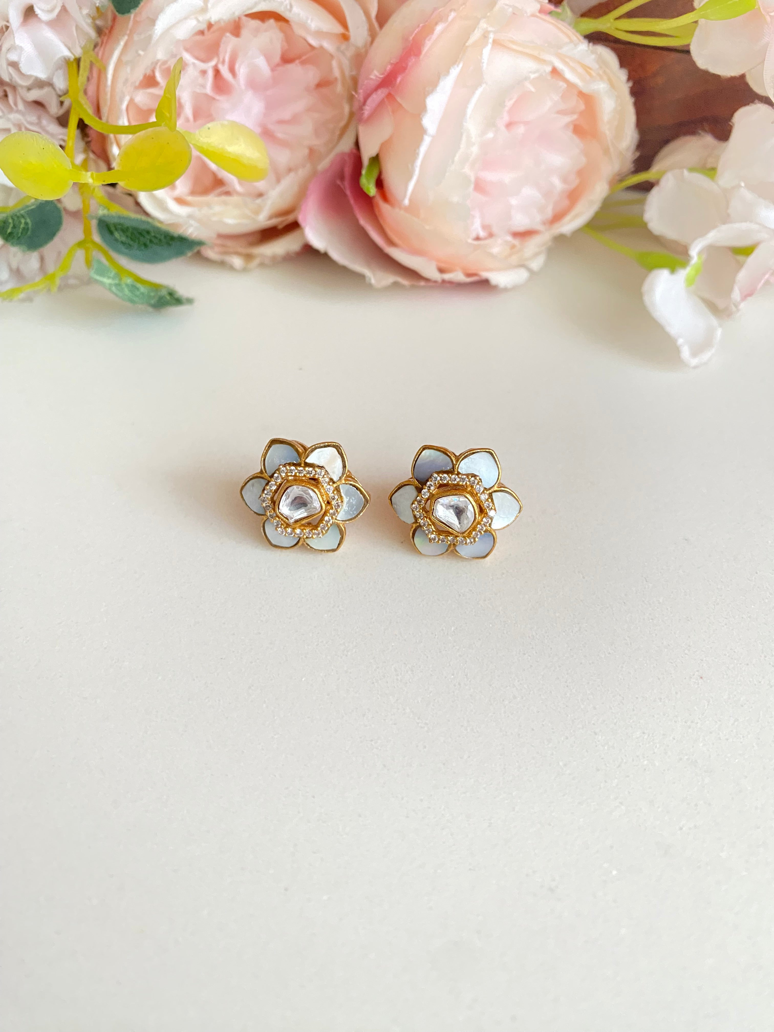 Mother of pearl studs