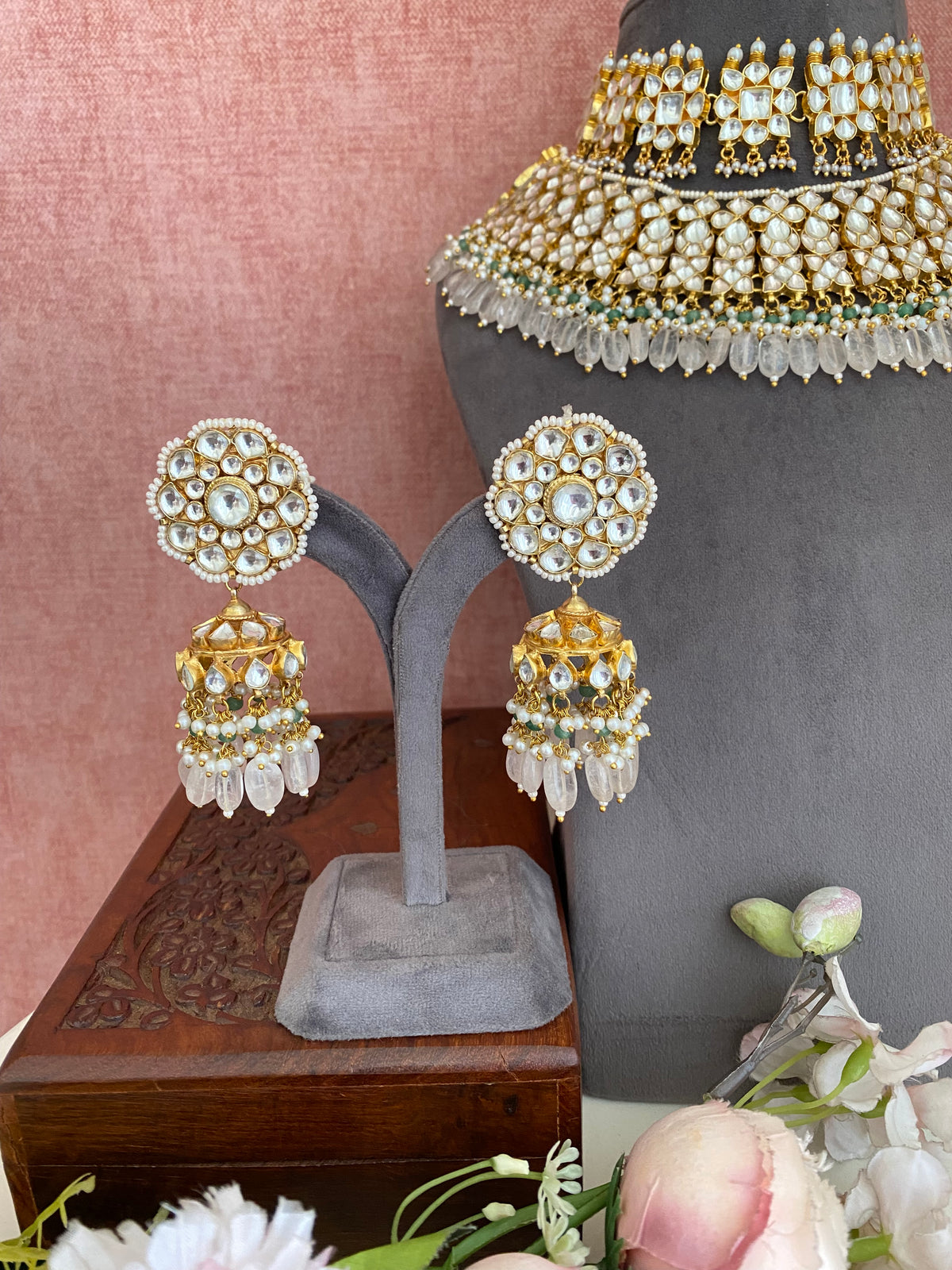 Kundan Bridal Double set