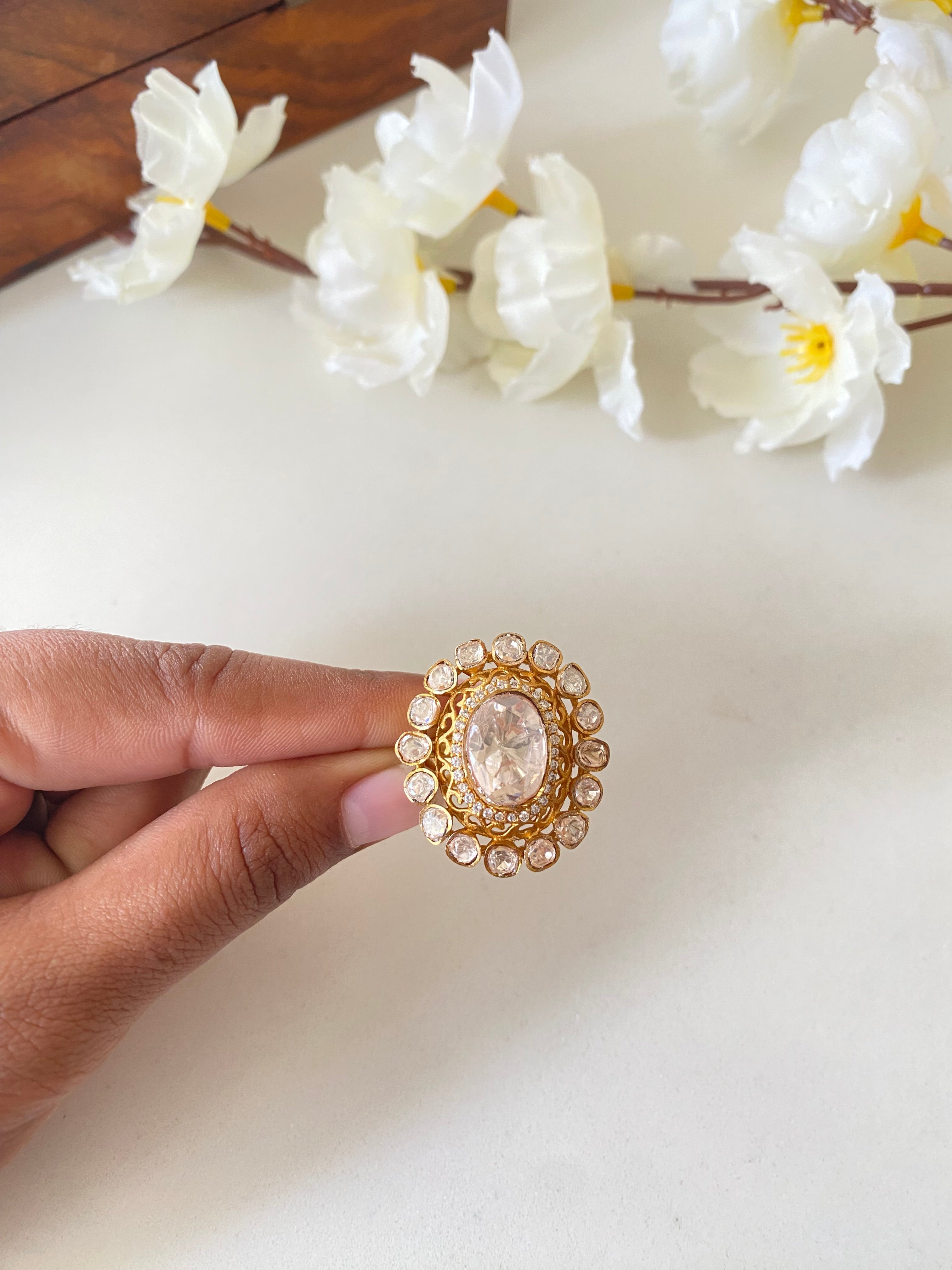 Moissanite Ring