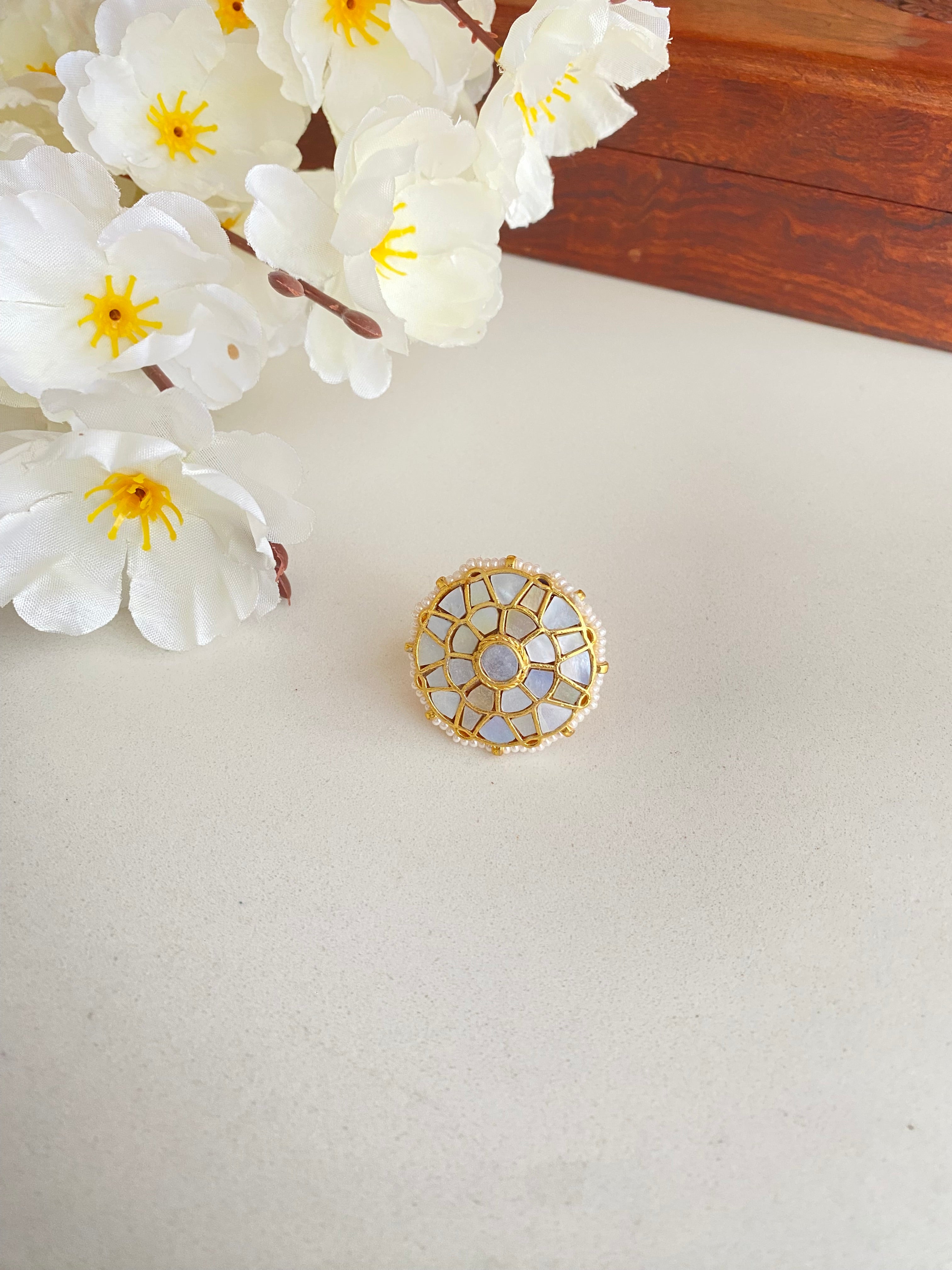 Mother of pearl  Ring