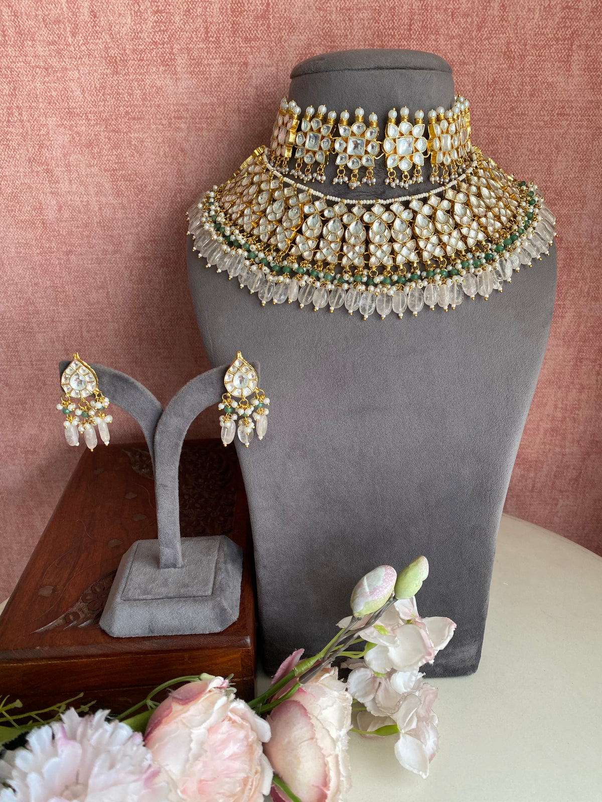 Kundan Bridal Double set