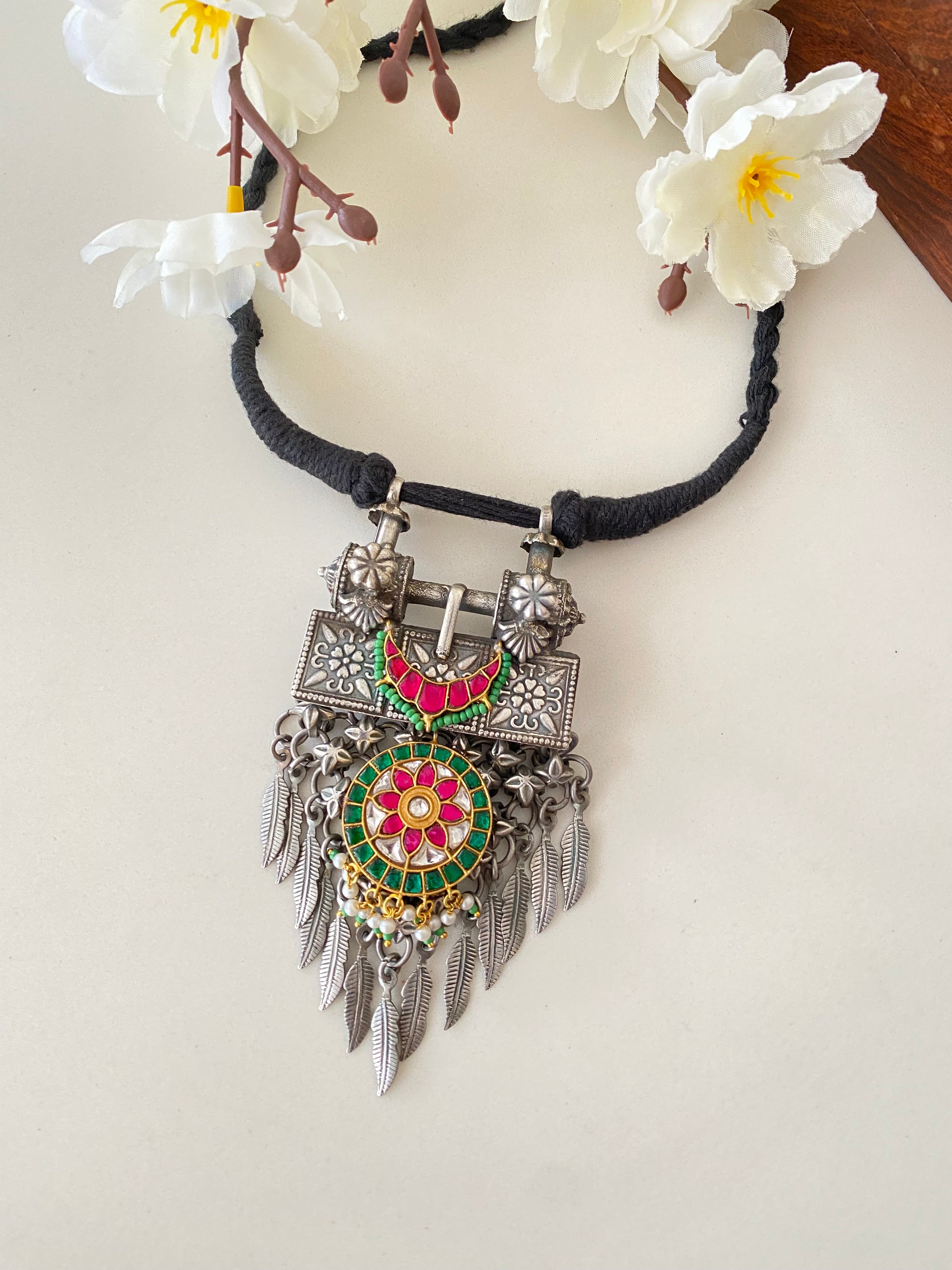 Oxidised Necklace