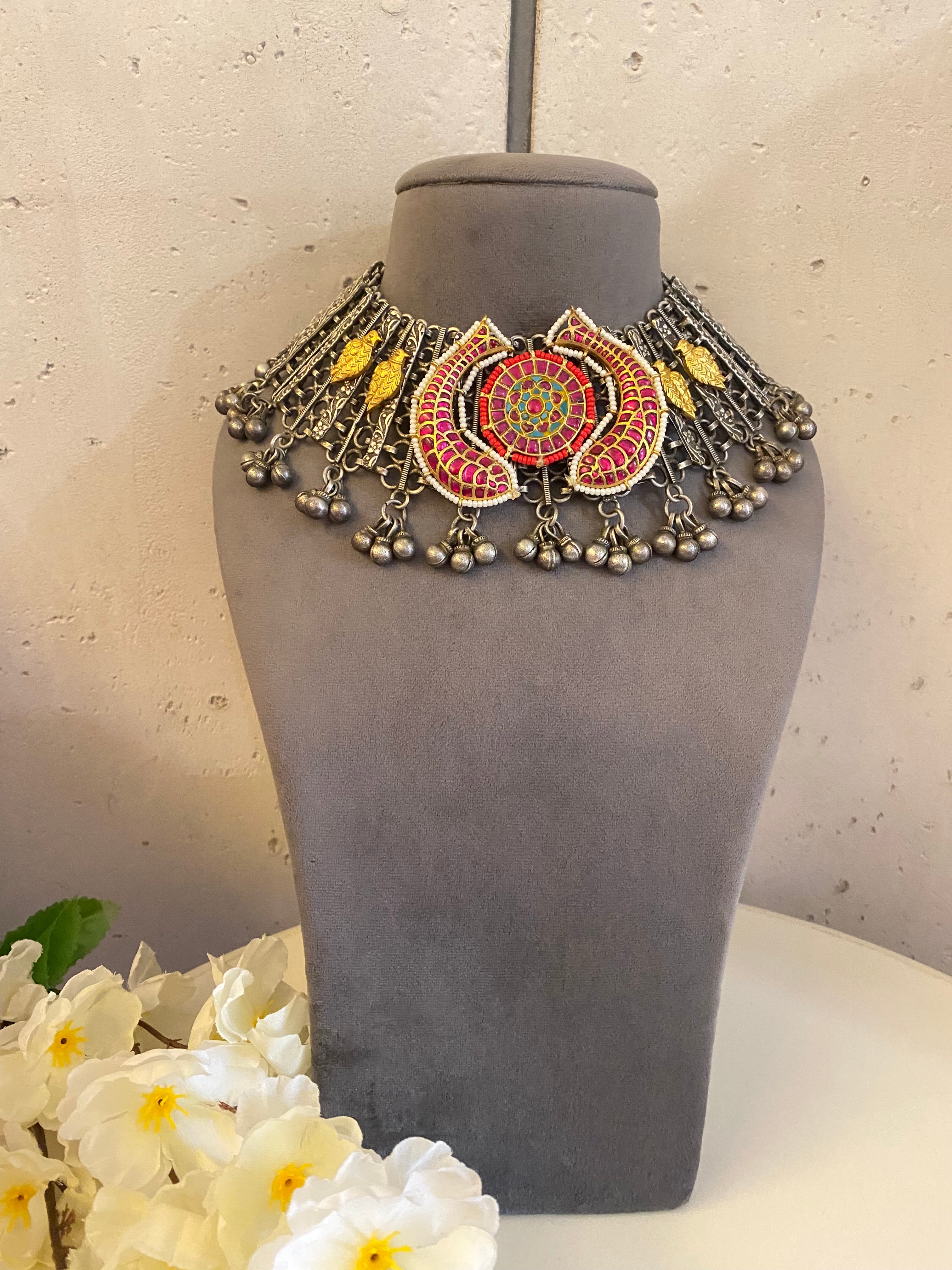 Oxidised Necklace