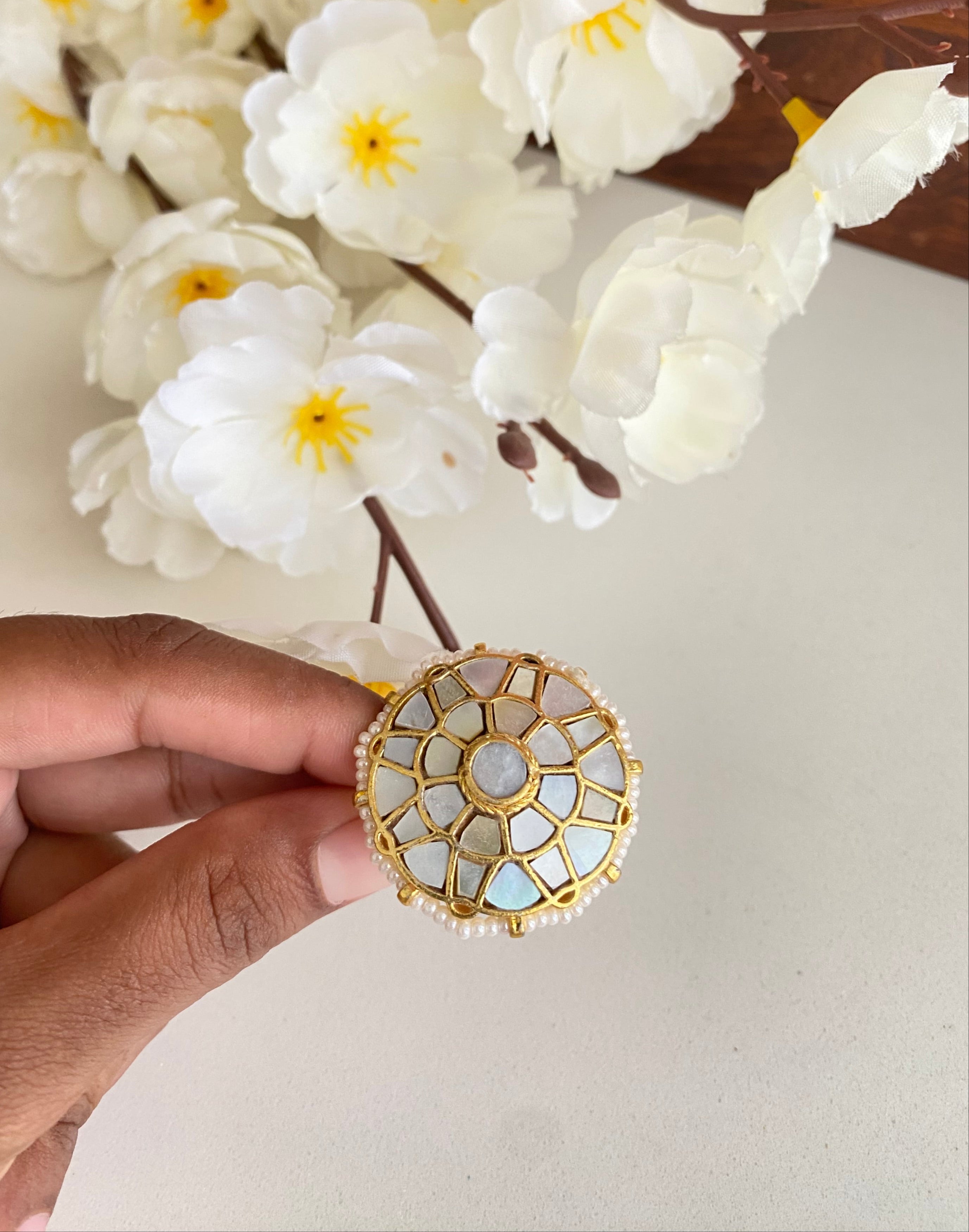 Mother of pearl  Ring