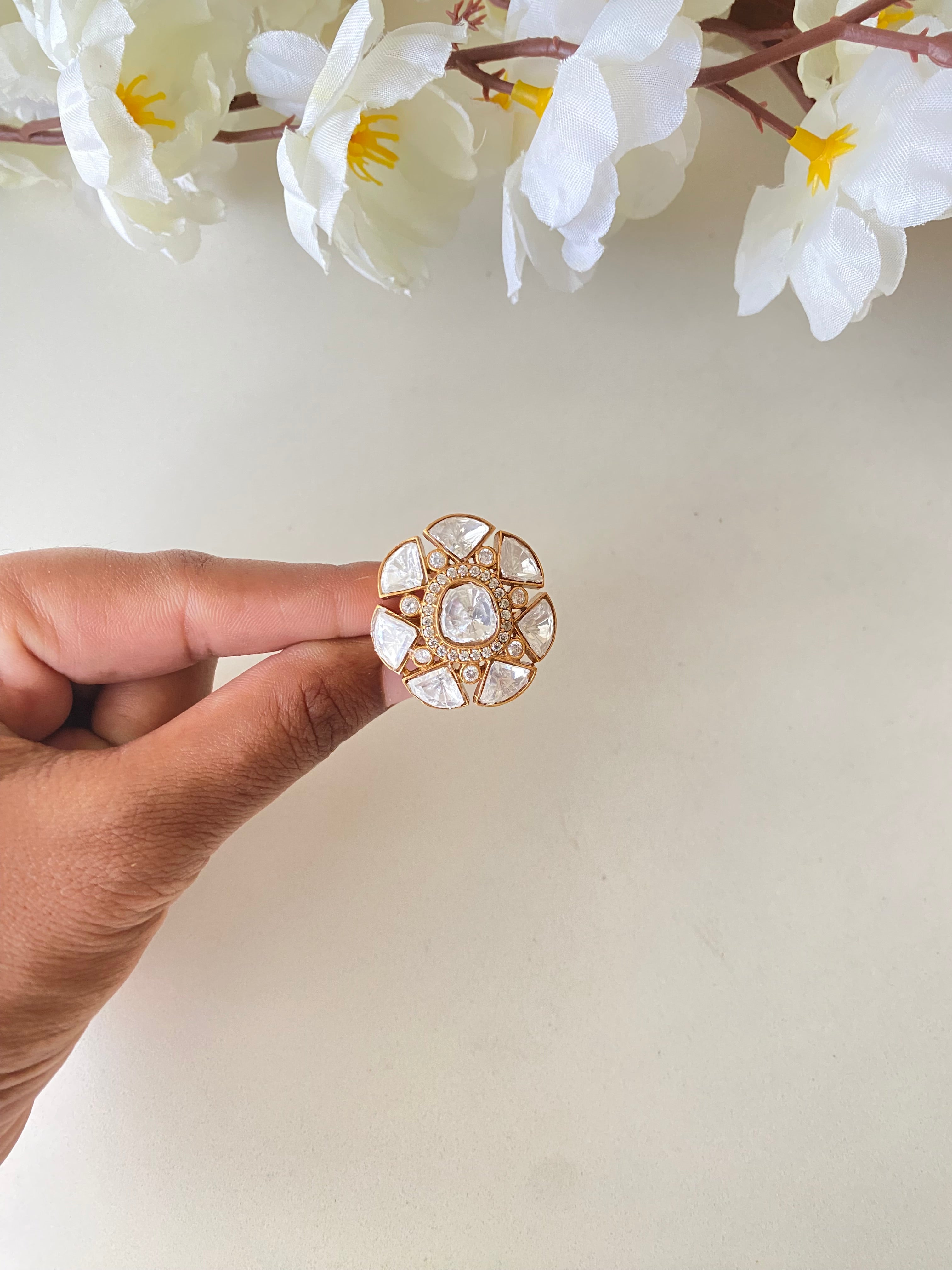 Moissanite Ring