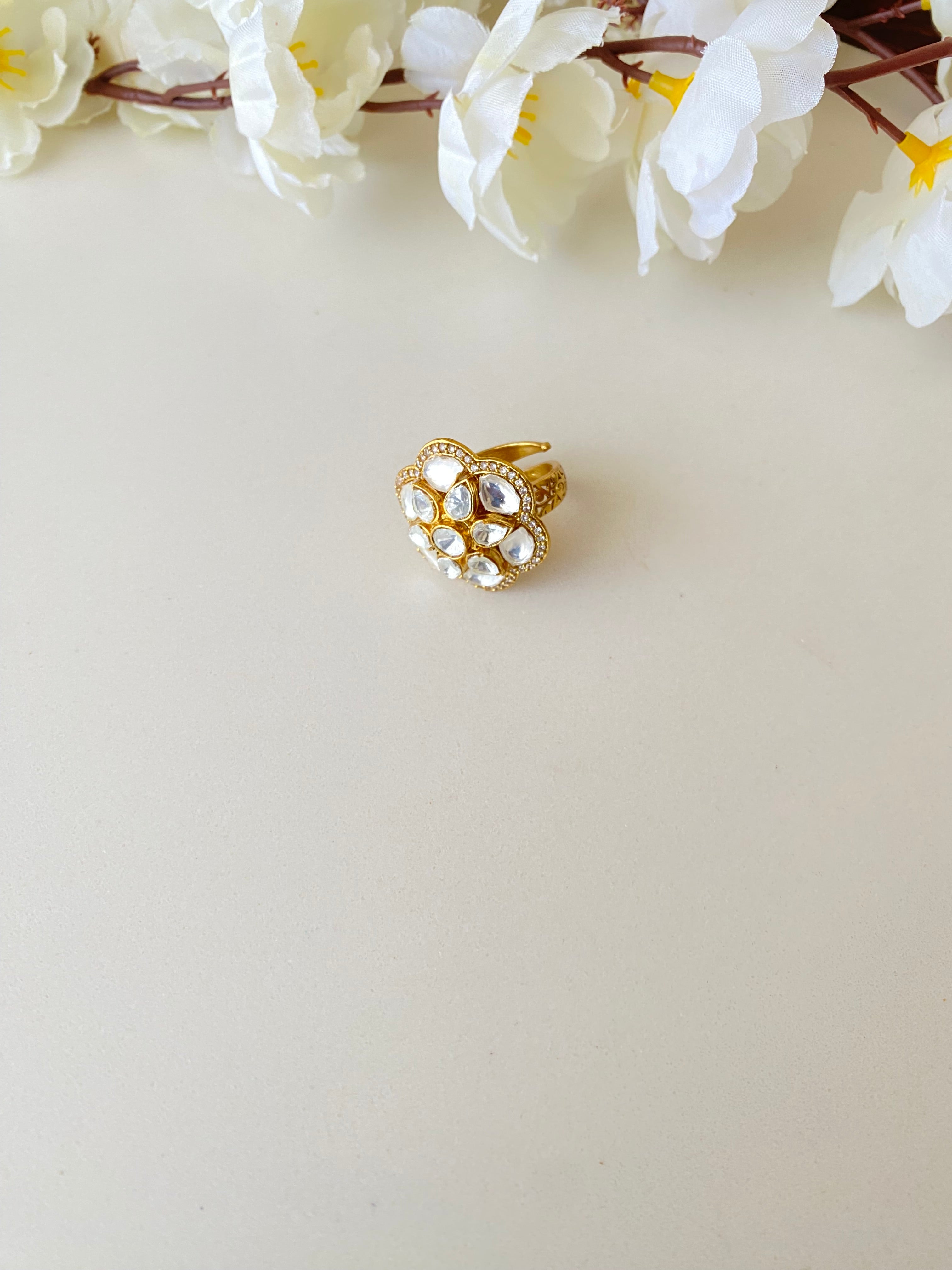 Moissanite Ring