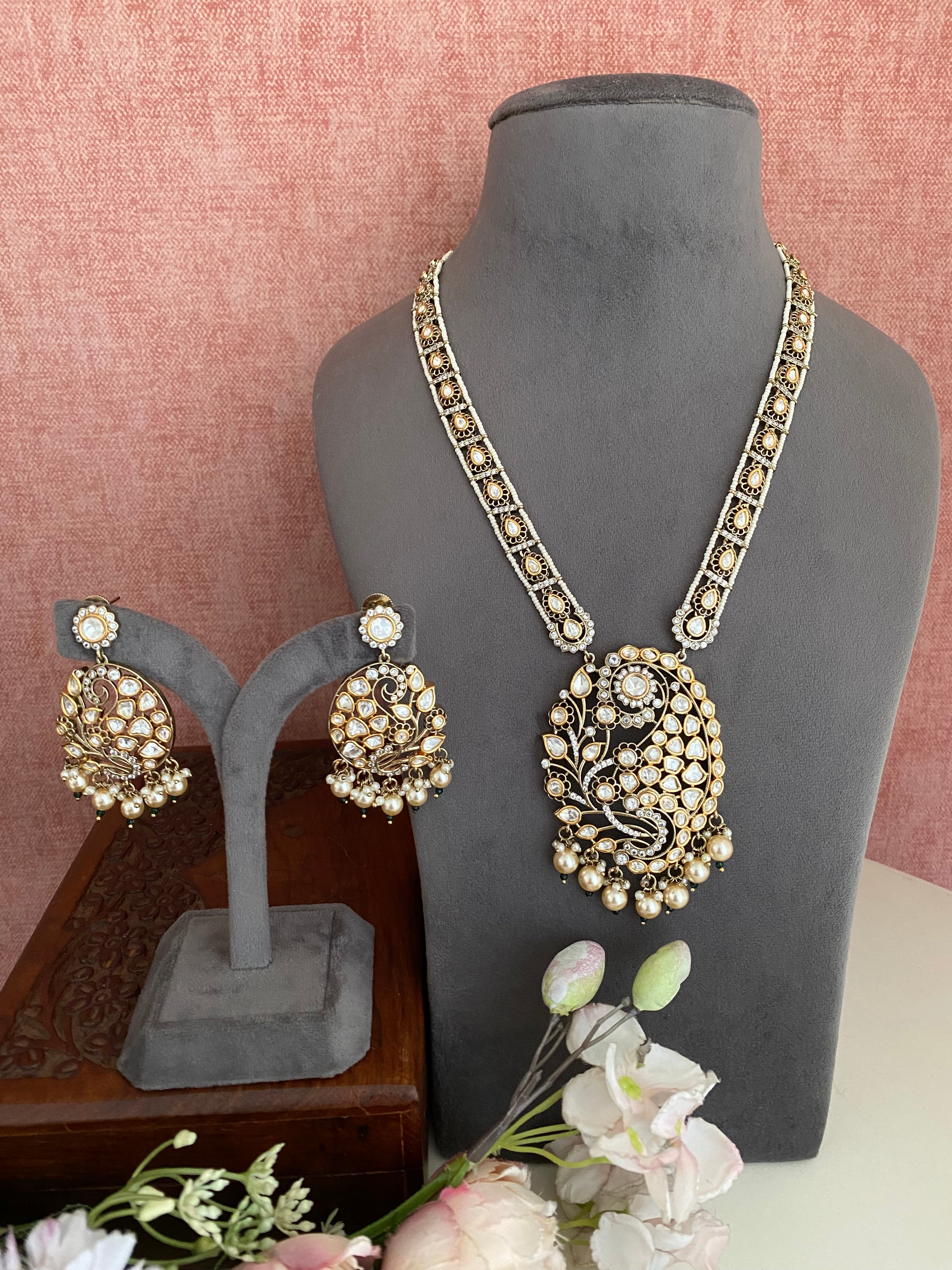 Moissanite Necklace set