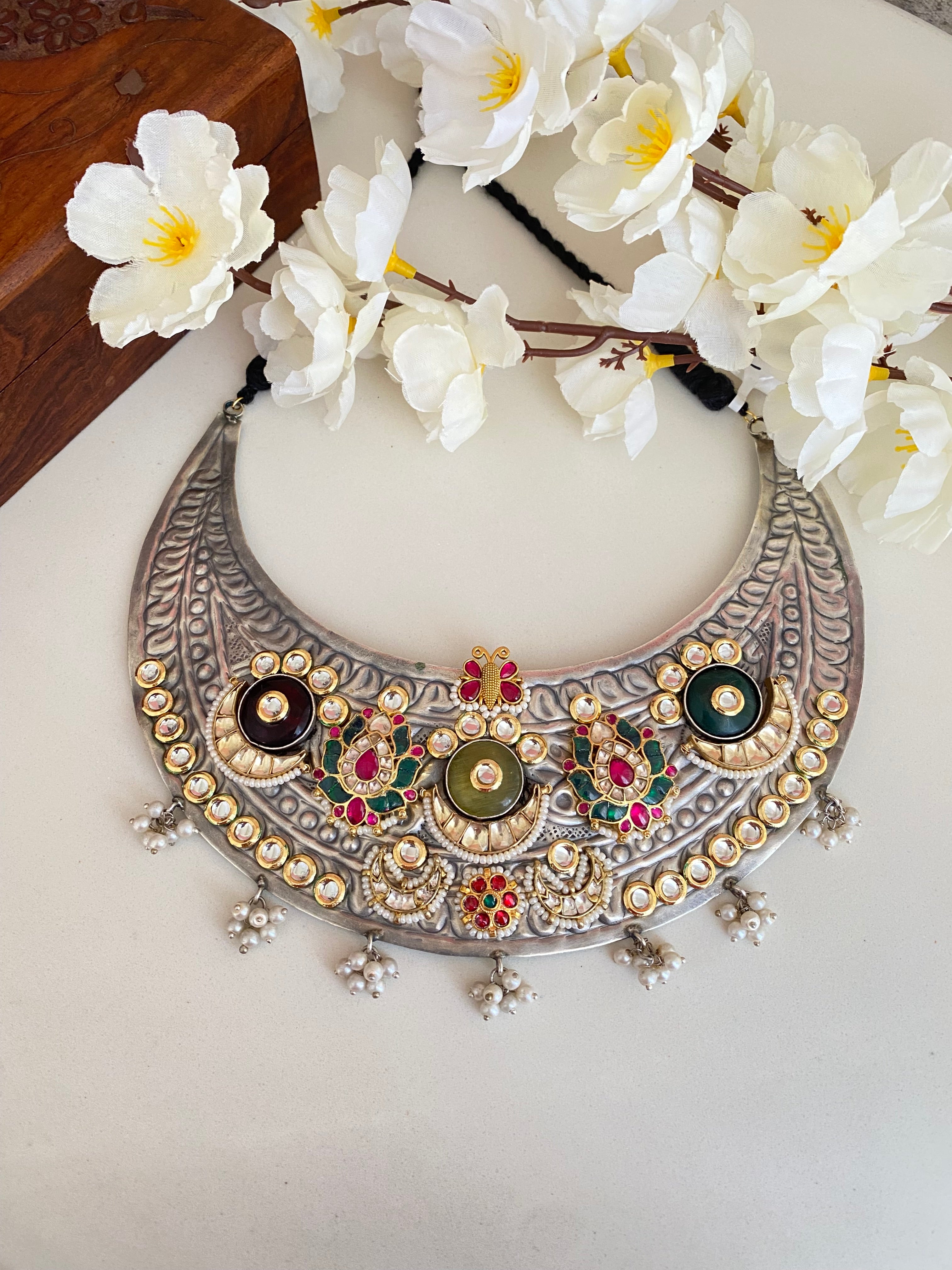 Oxidised Necklace