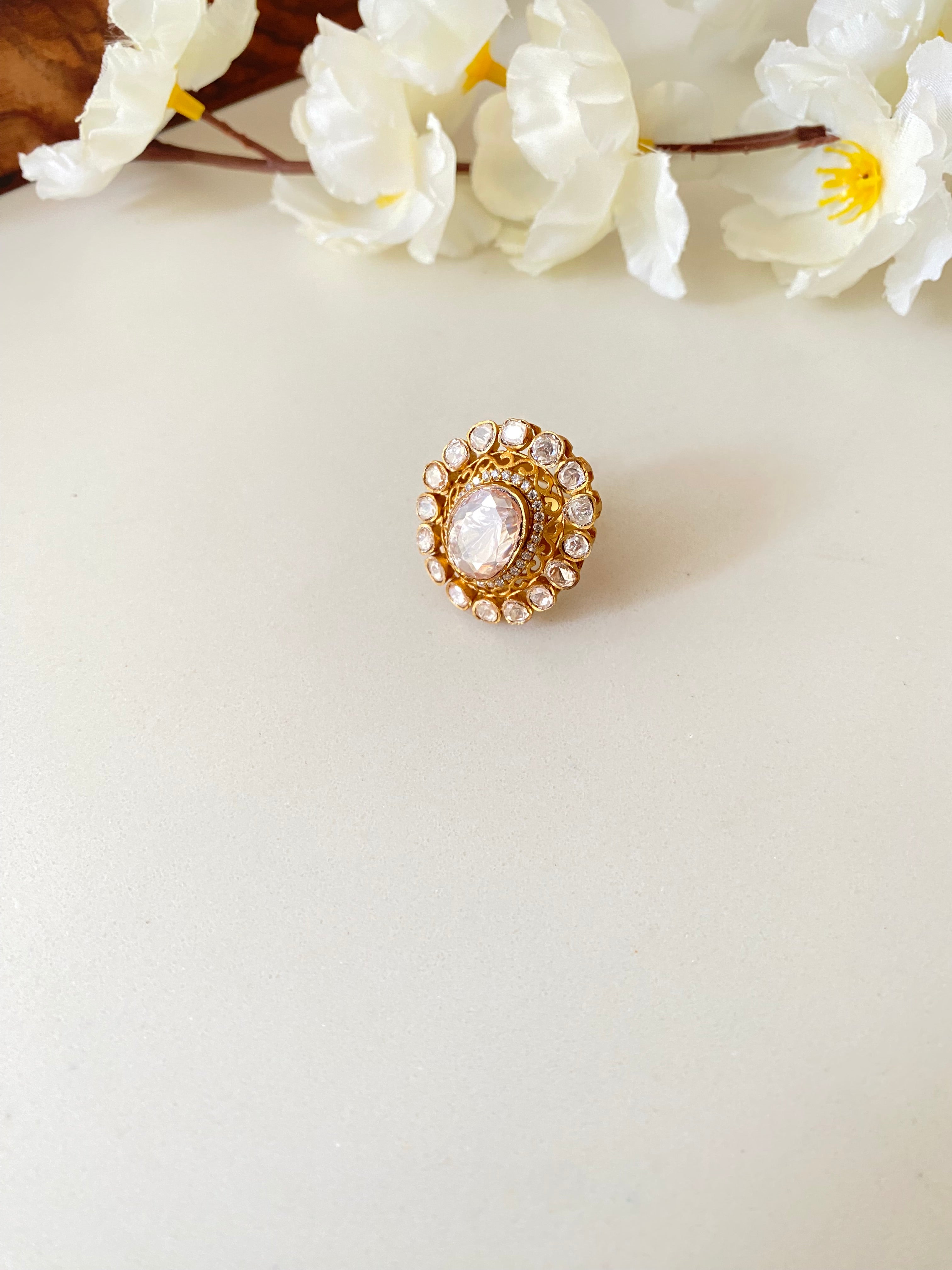 Moissanite Ring