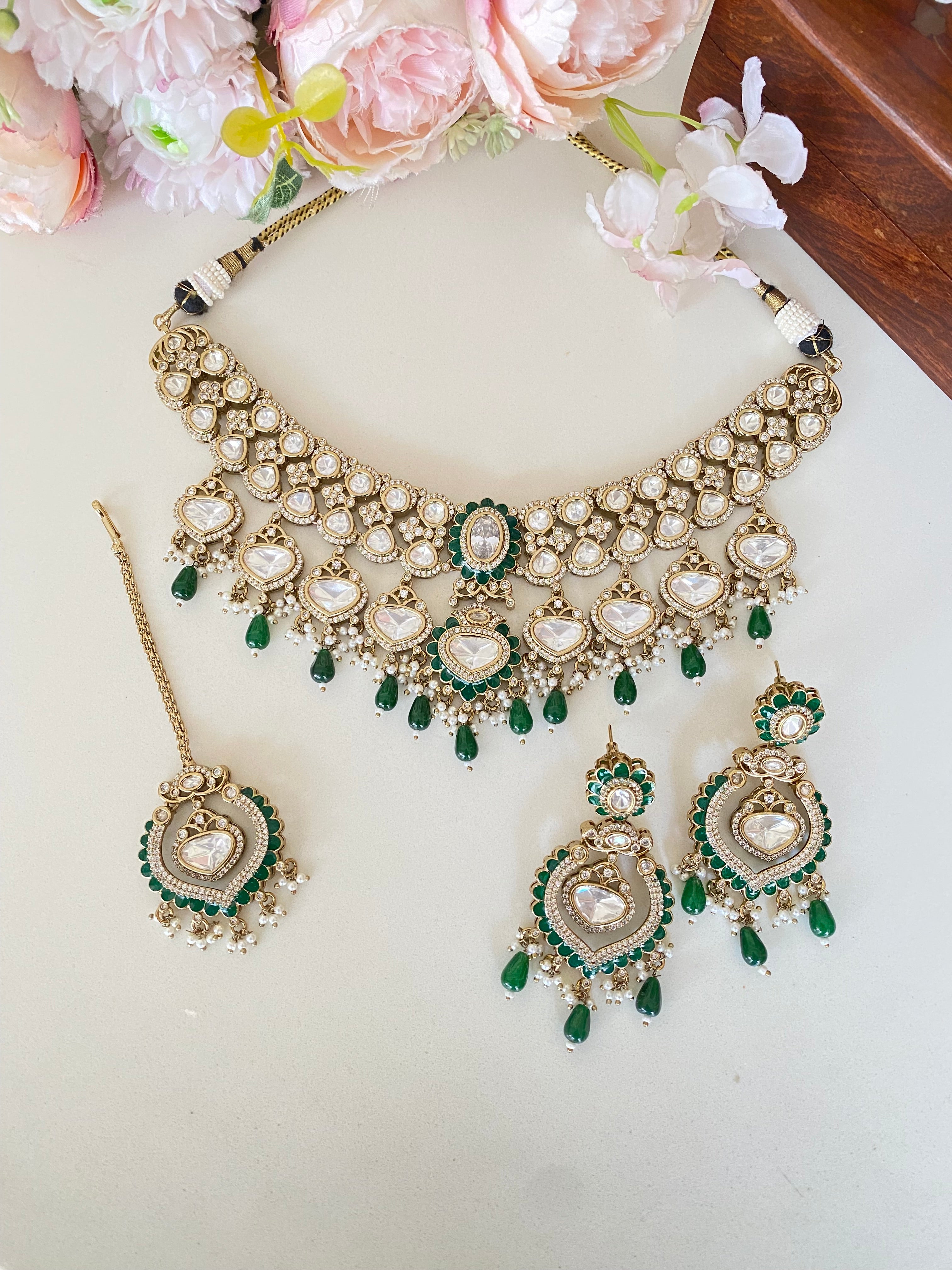 Moissanite Necklace set