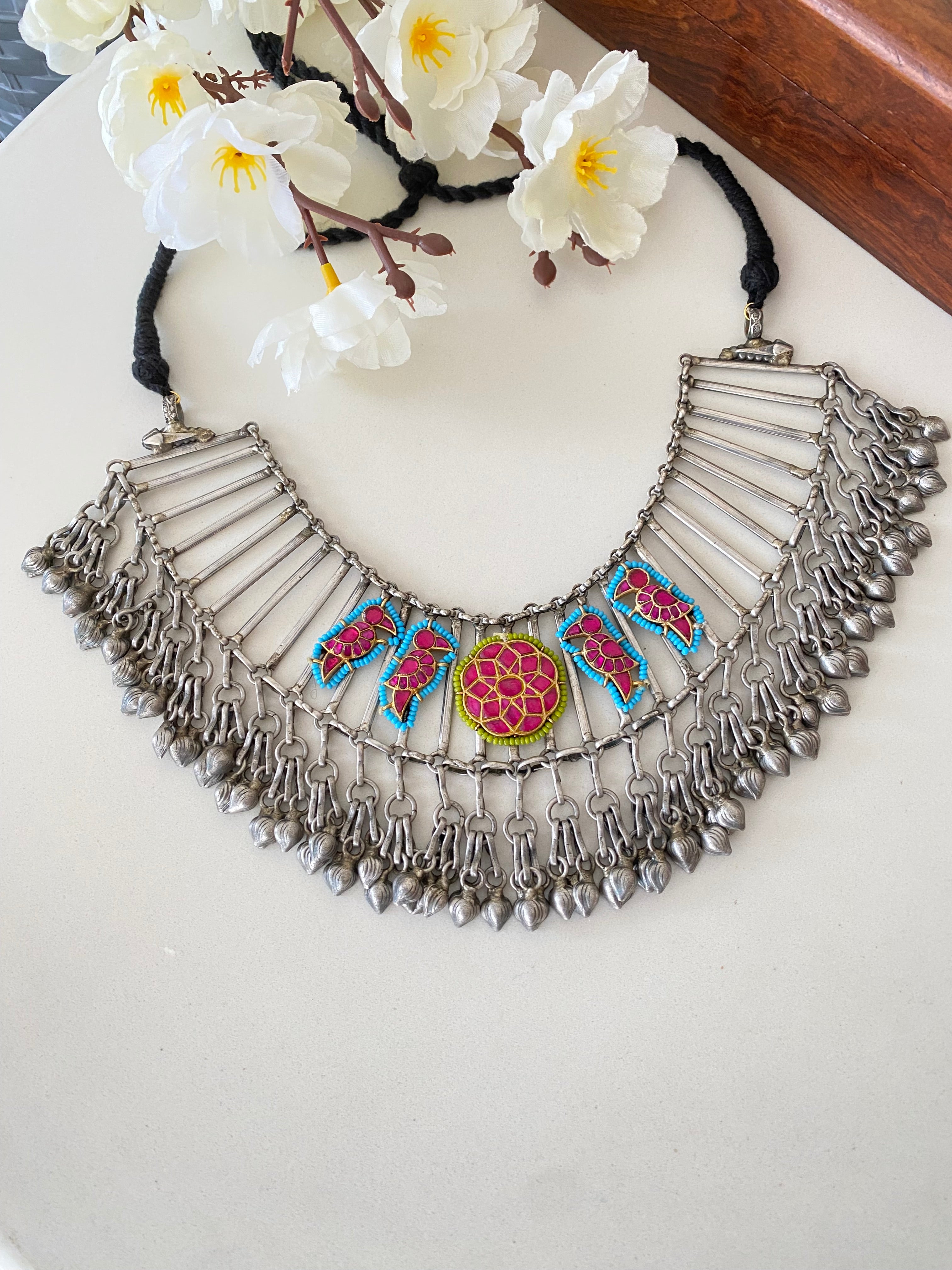 Oxidised Necklace