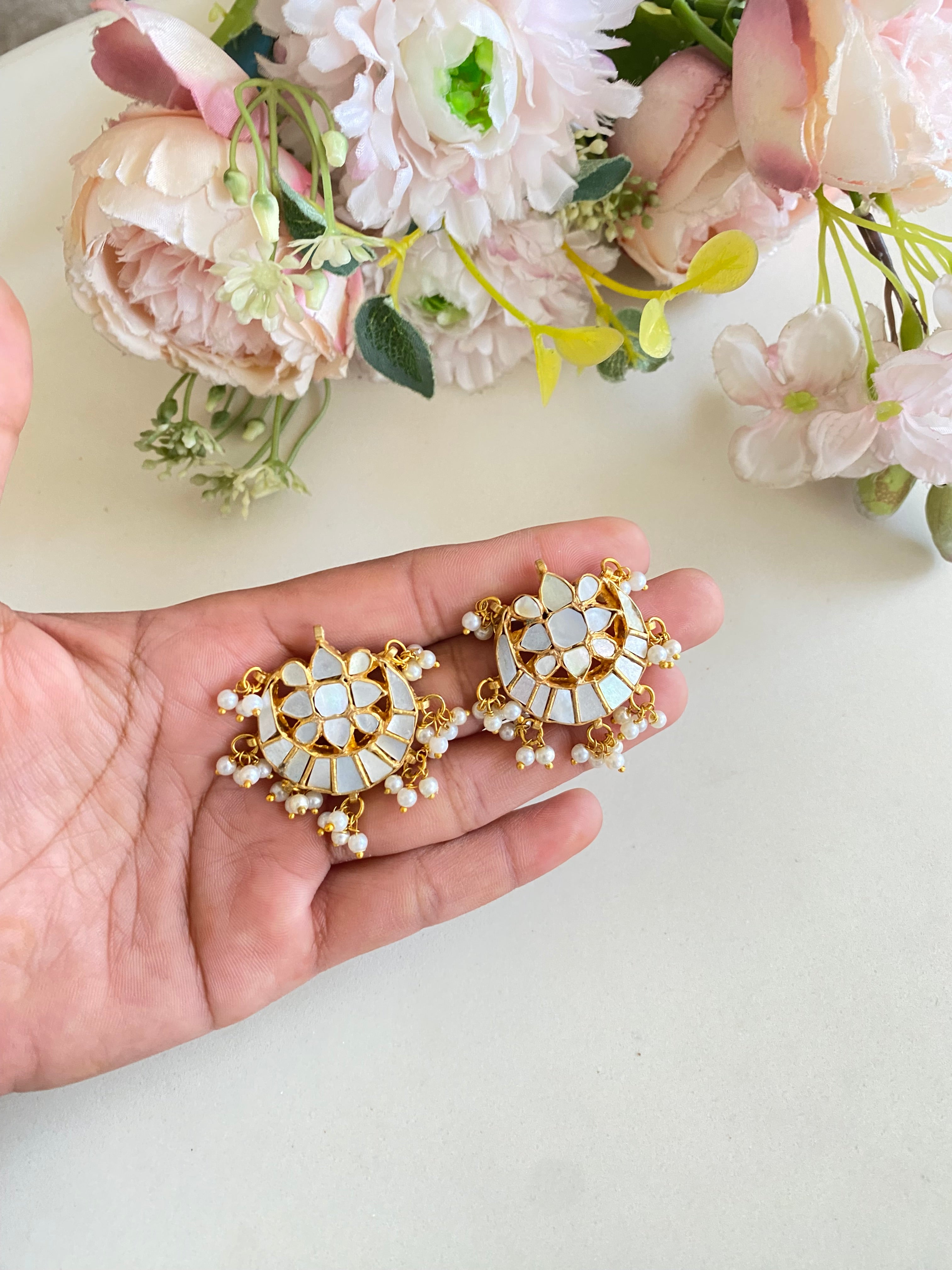 Mother Of Pearl Studs