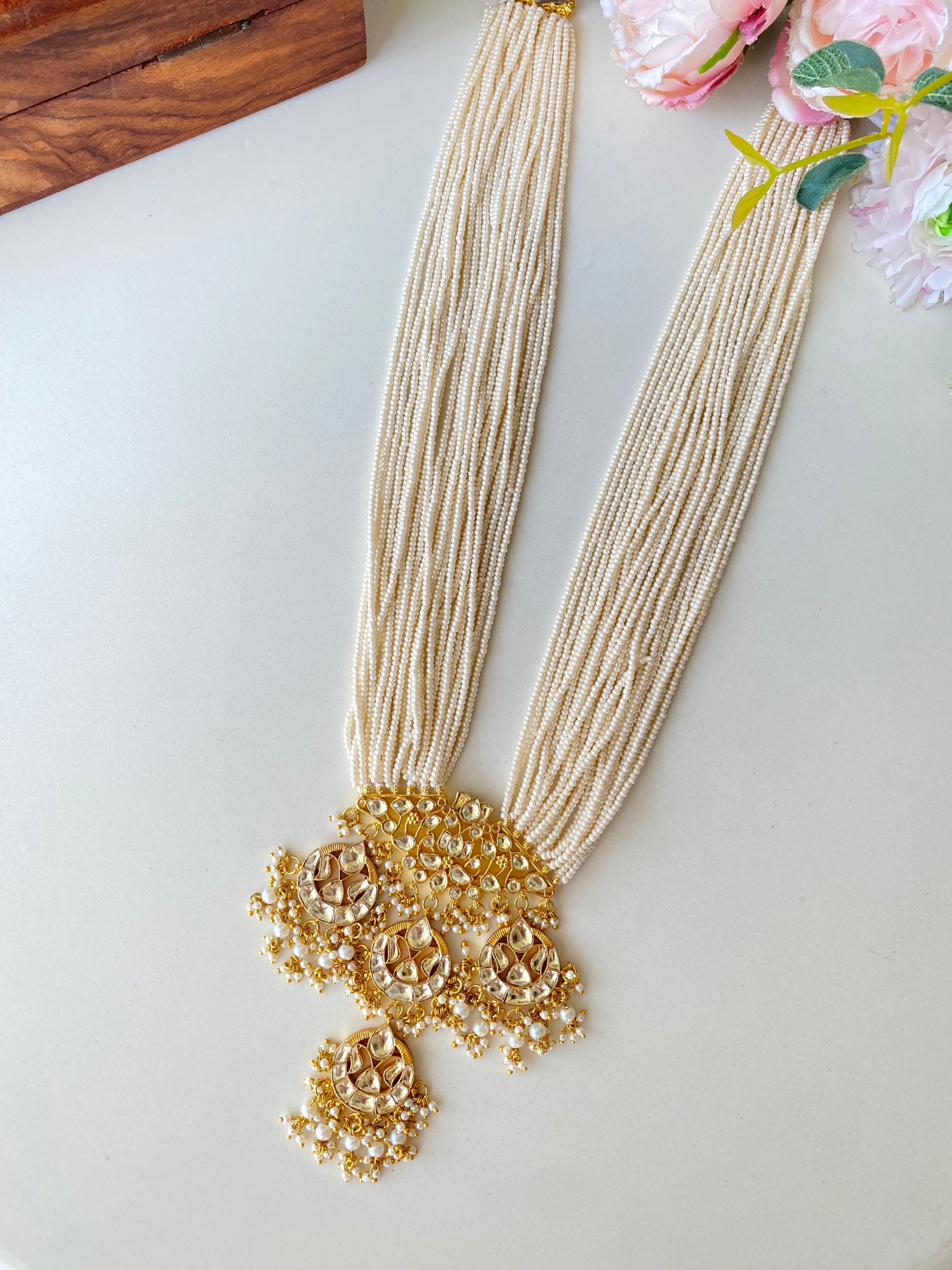 Gold Plated Kundan Necklace