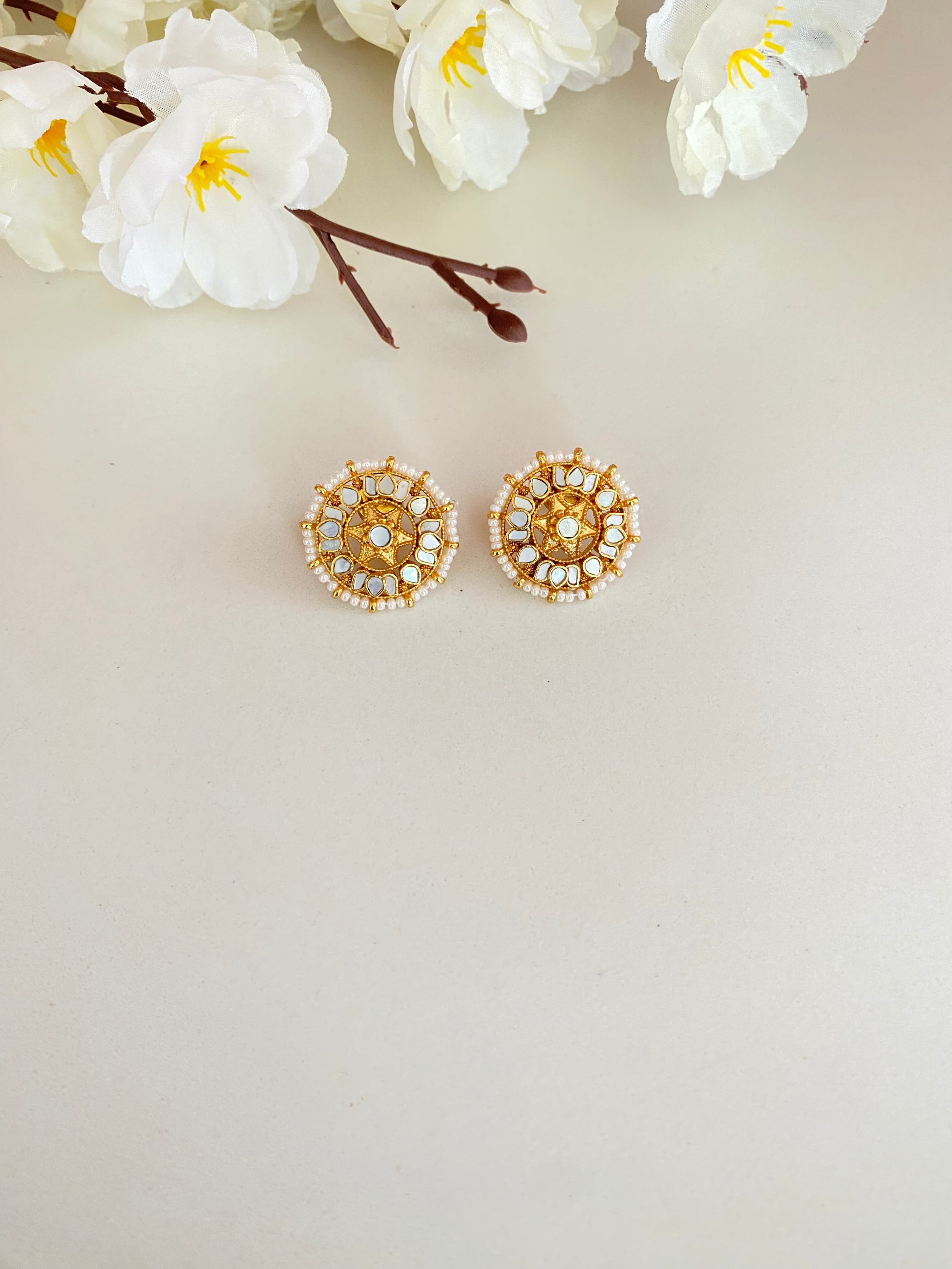 Mother Of Pearl Studs