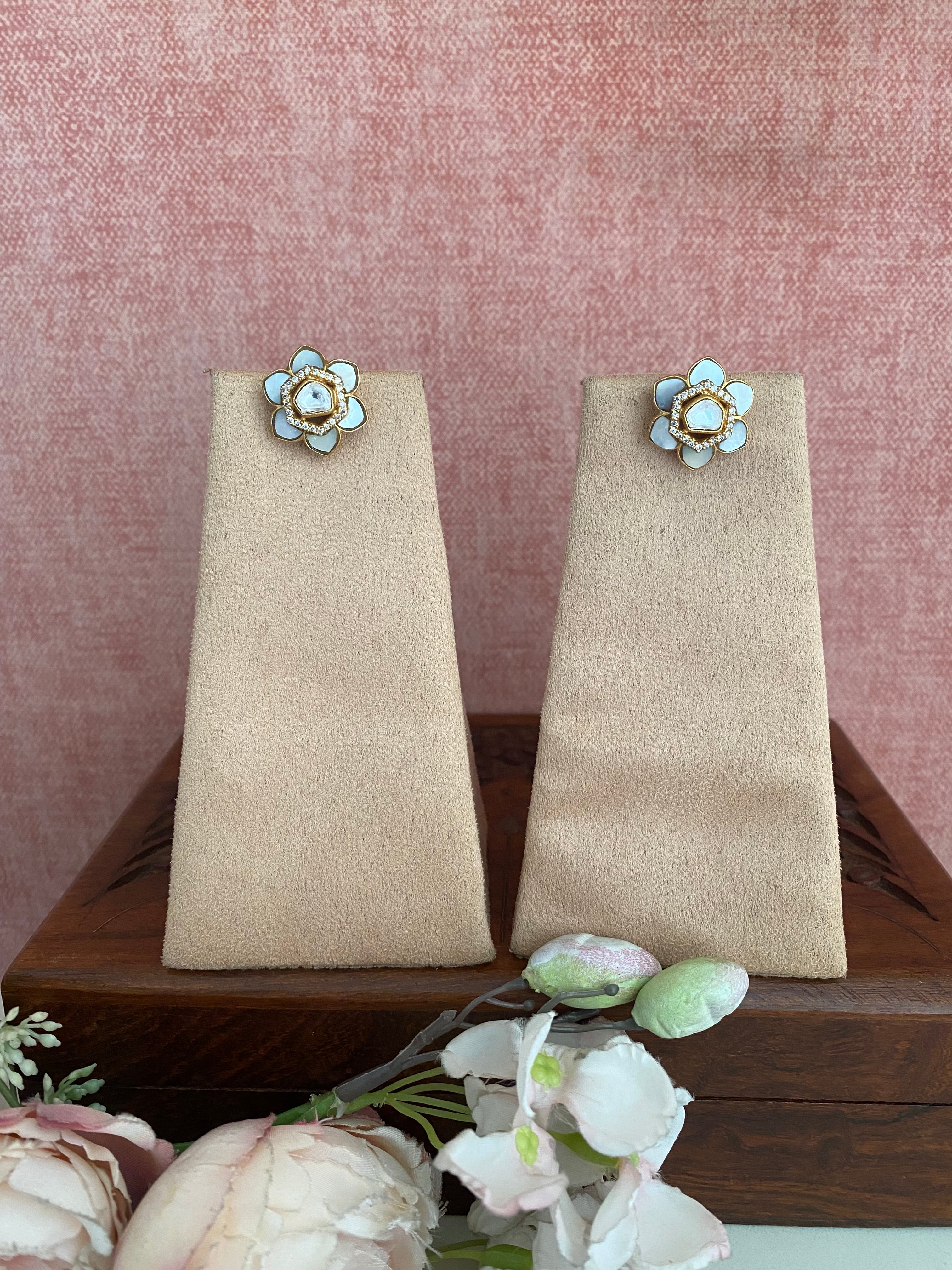 Mother of pearl studs