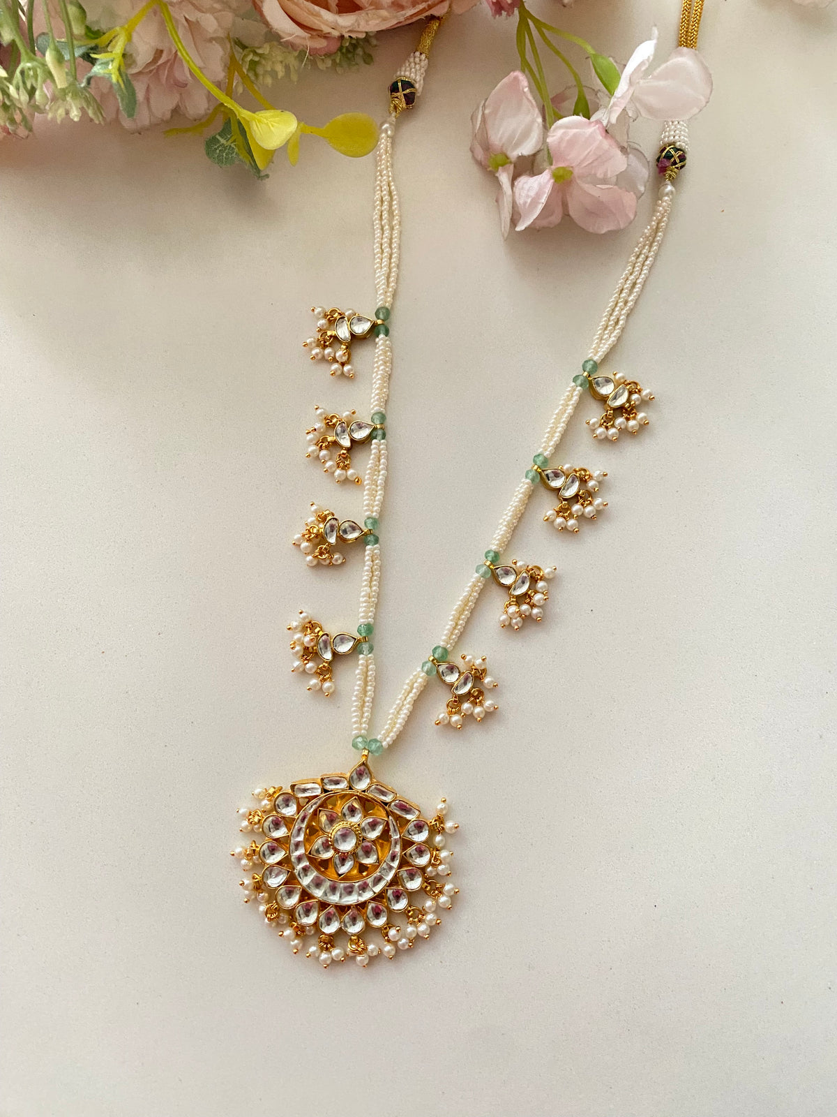Gold Plated Kundan Necklace