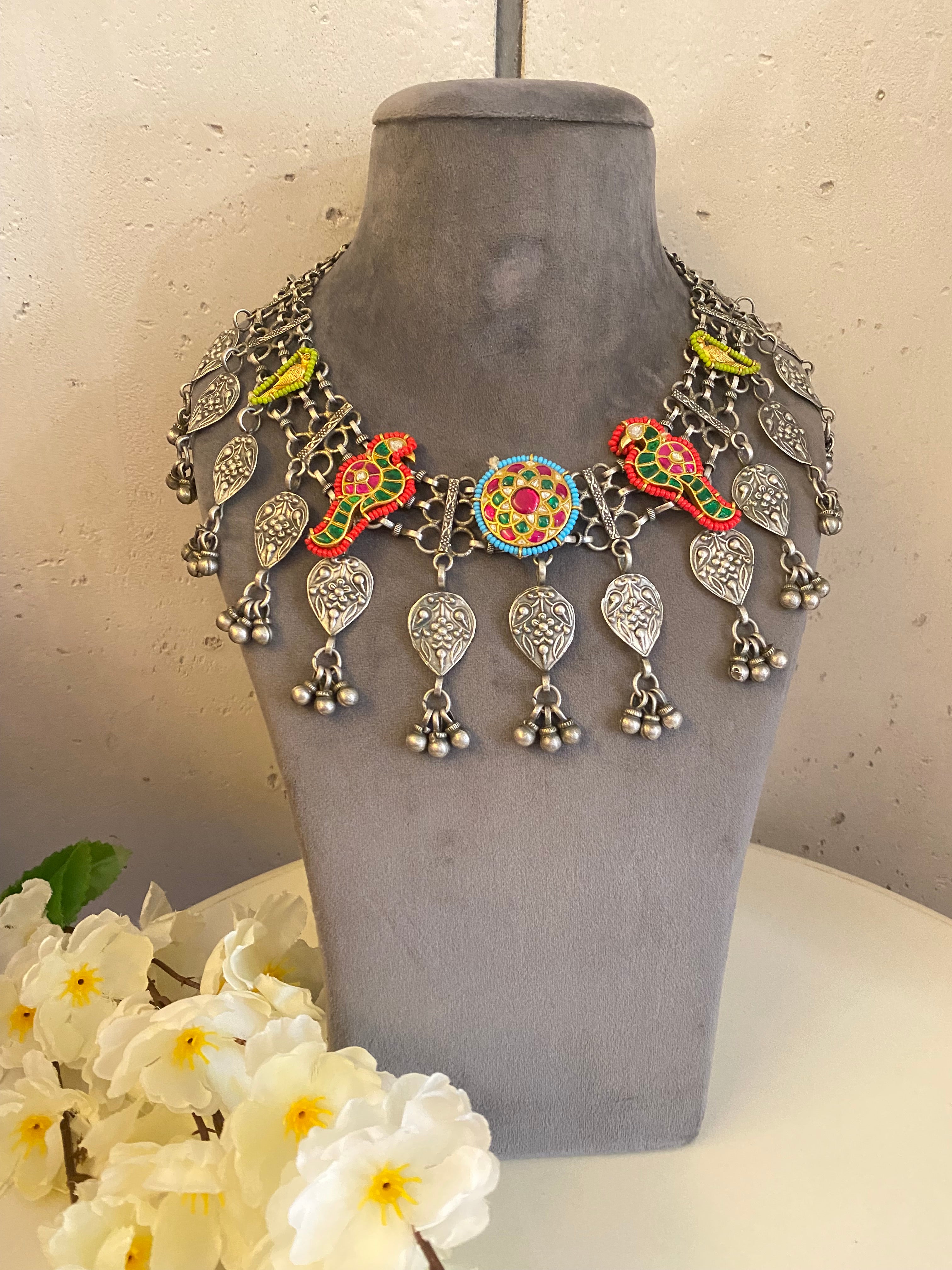 Oxidised Necklace
