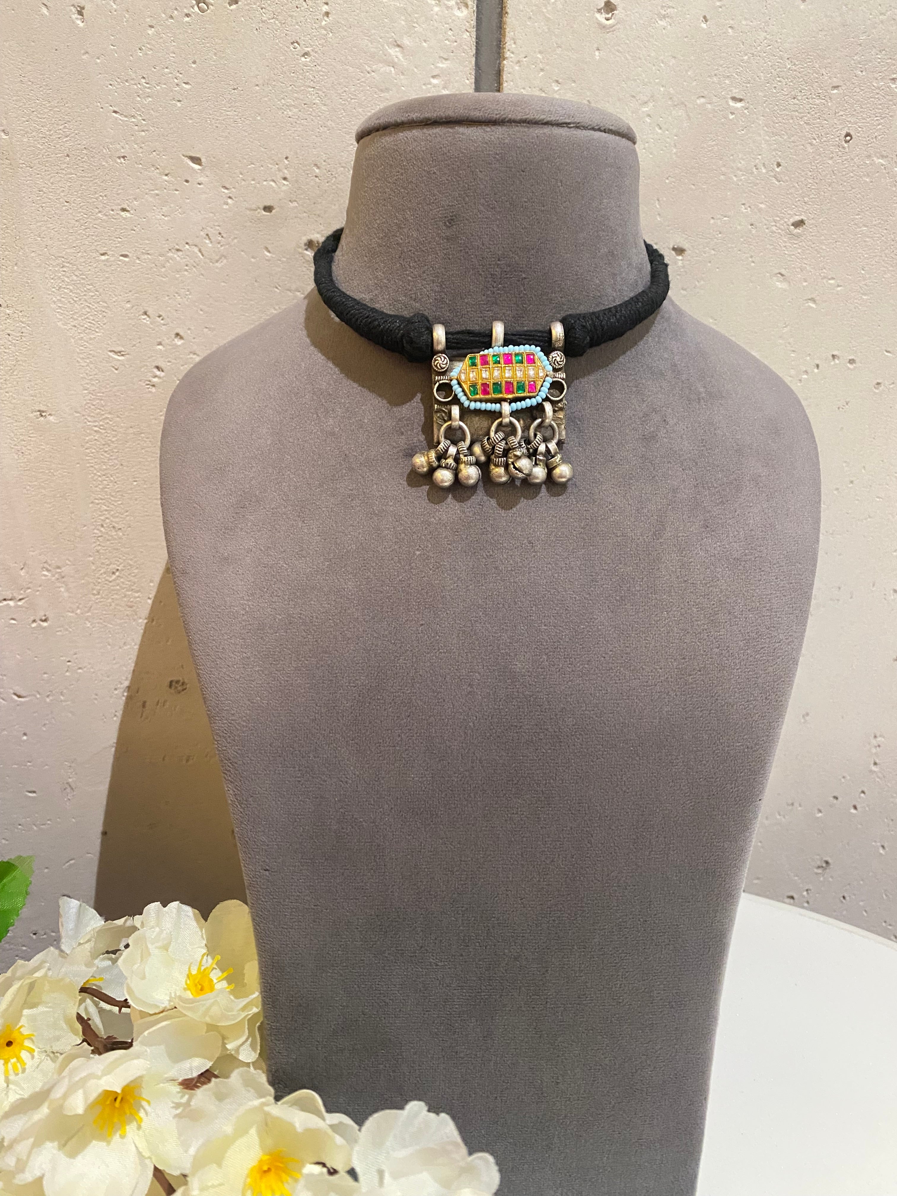Oxidised Necklace
